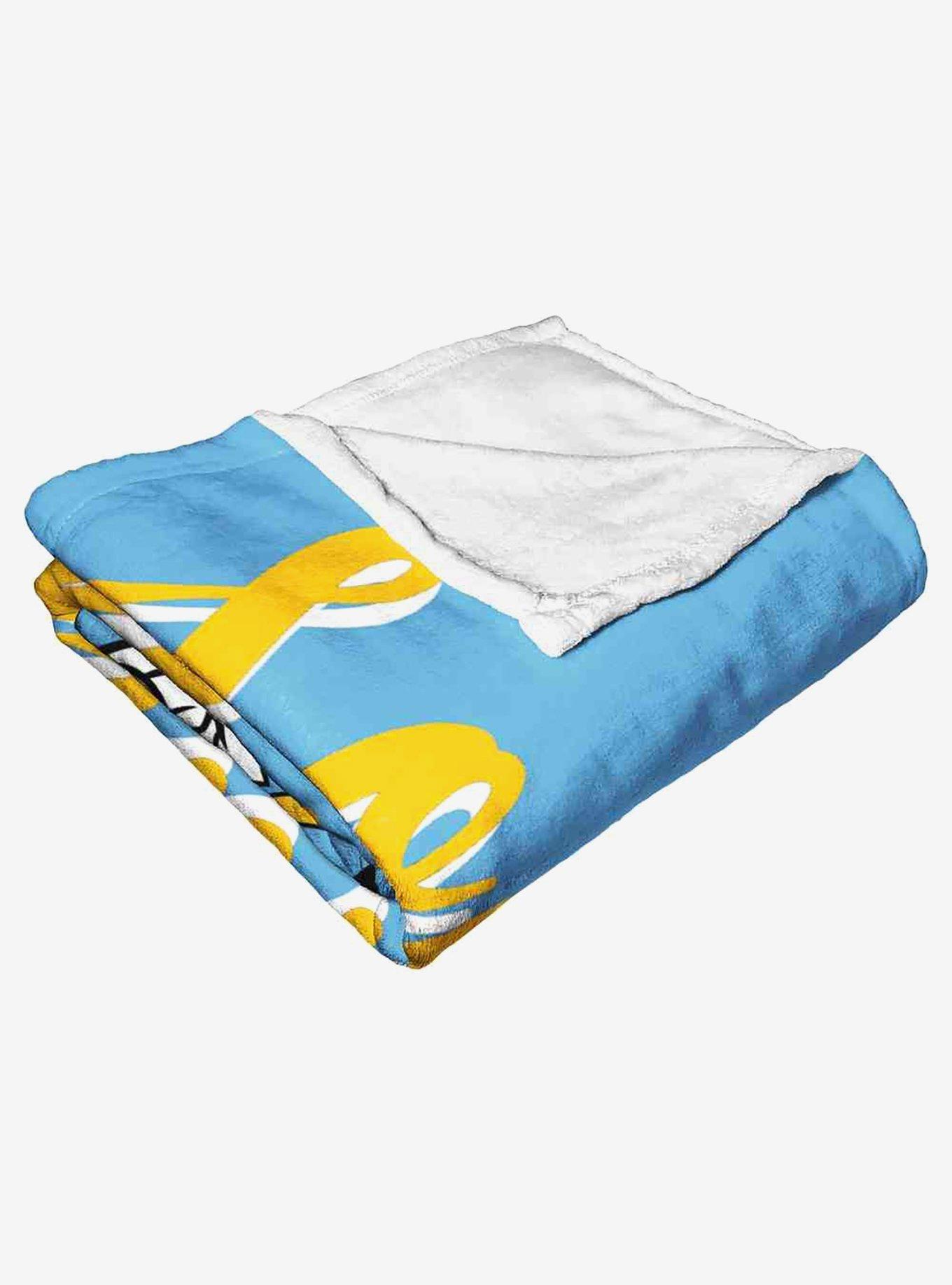 Johnny Bravo Varsity Johnny Silk Touch Throw Blanket, , alternate