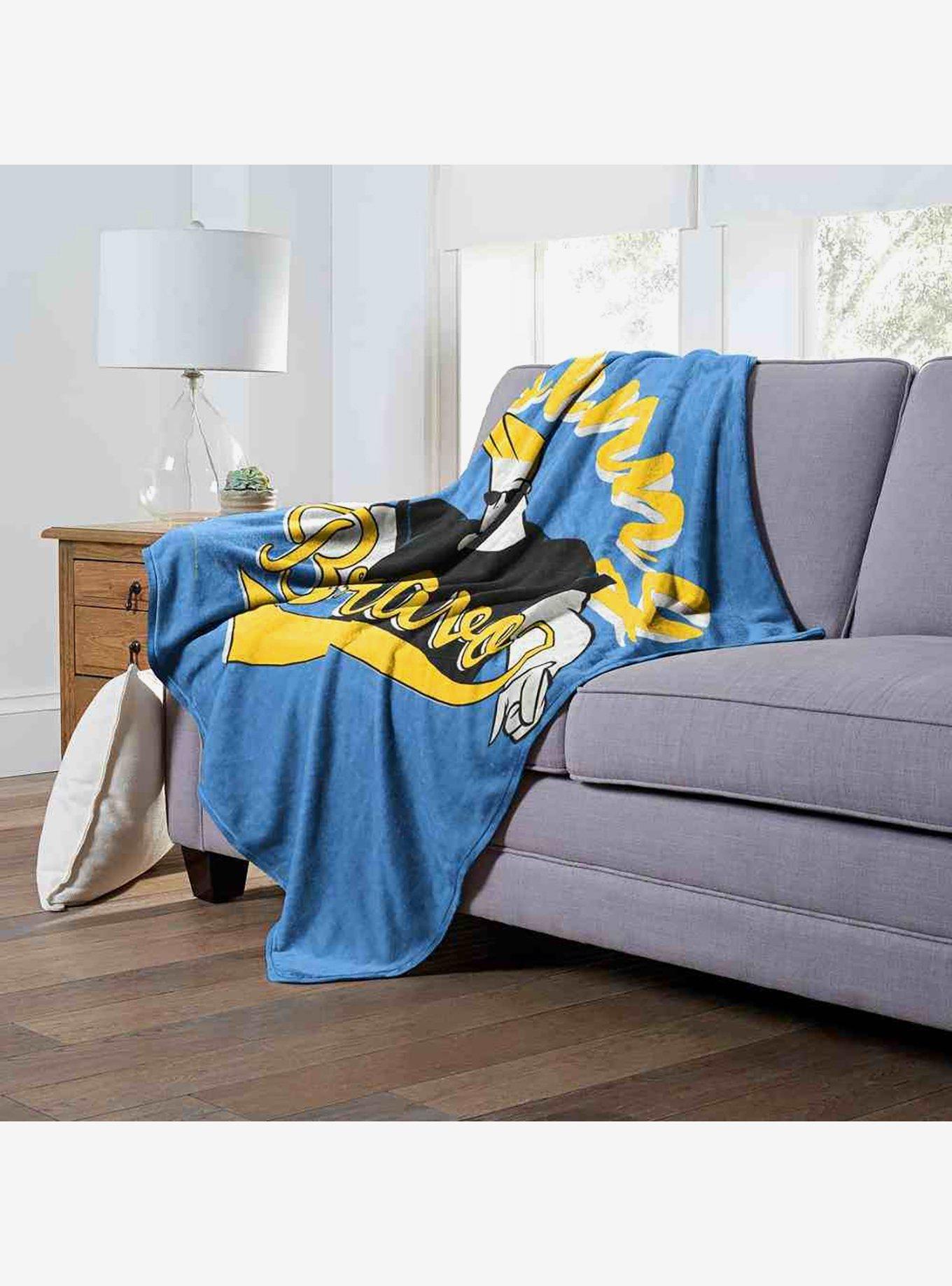 Johnny Bravo Varsity Johnny Silk Touch Throw Blanket, , alternate
