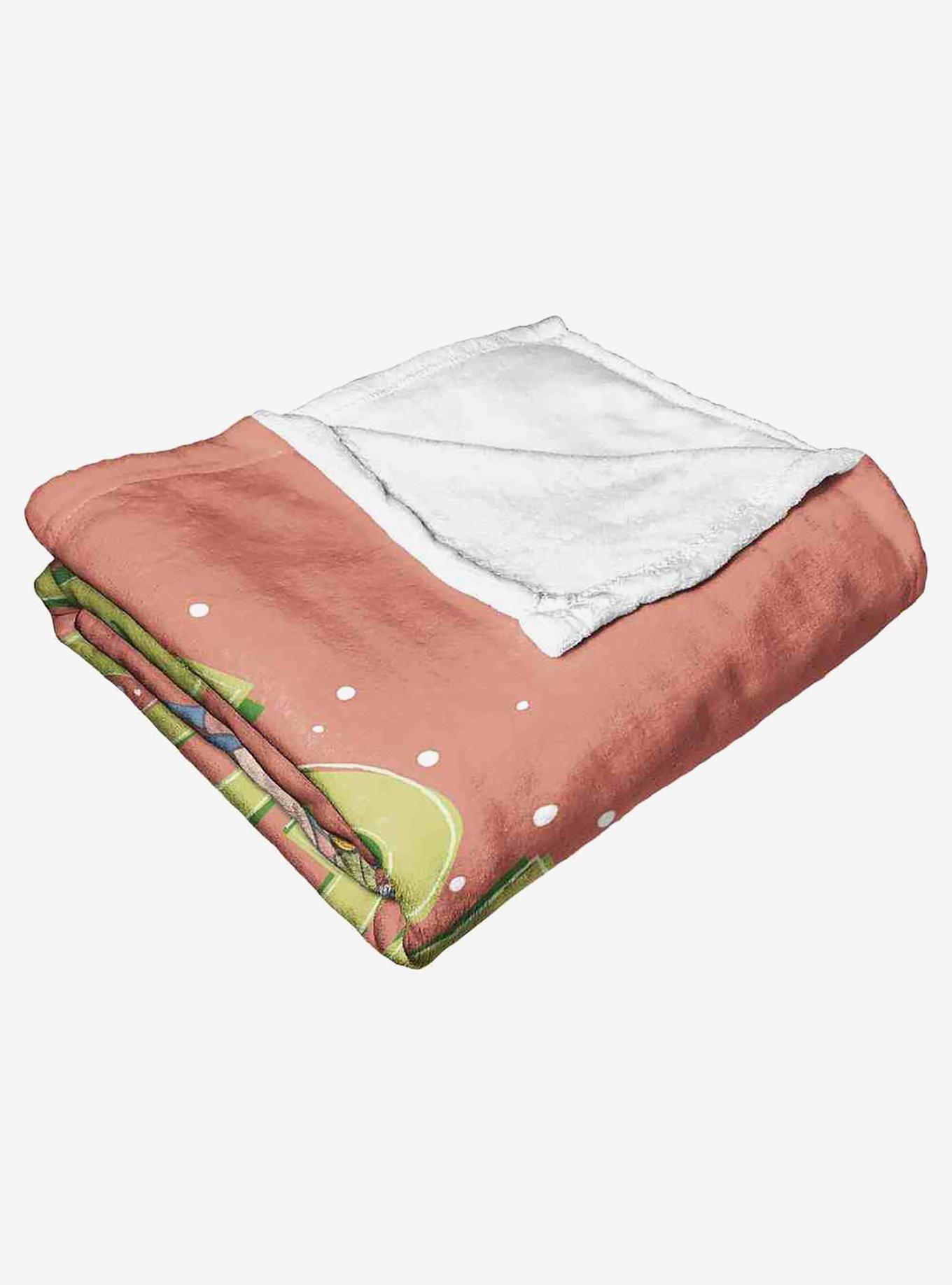 Justice League Loading Up Gifts Silk Touch Throw Blanket, , alternate