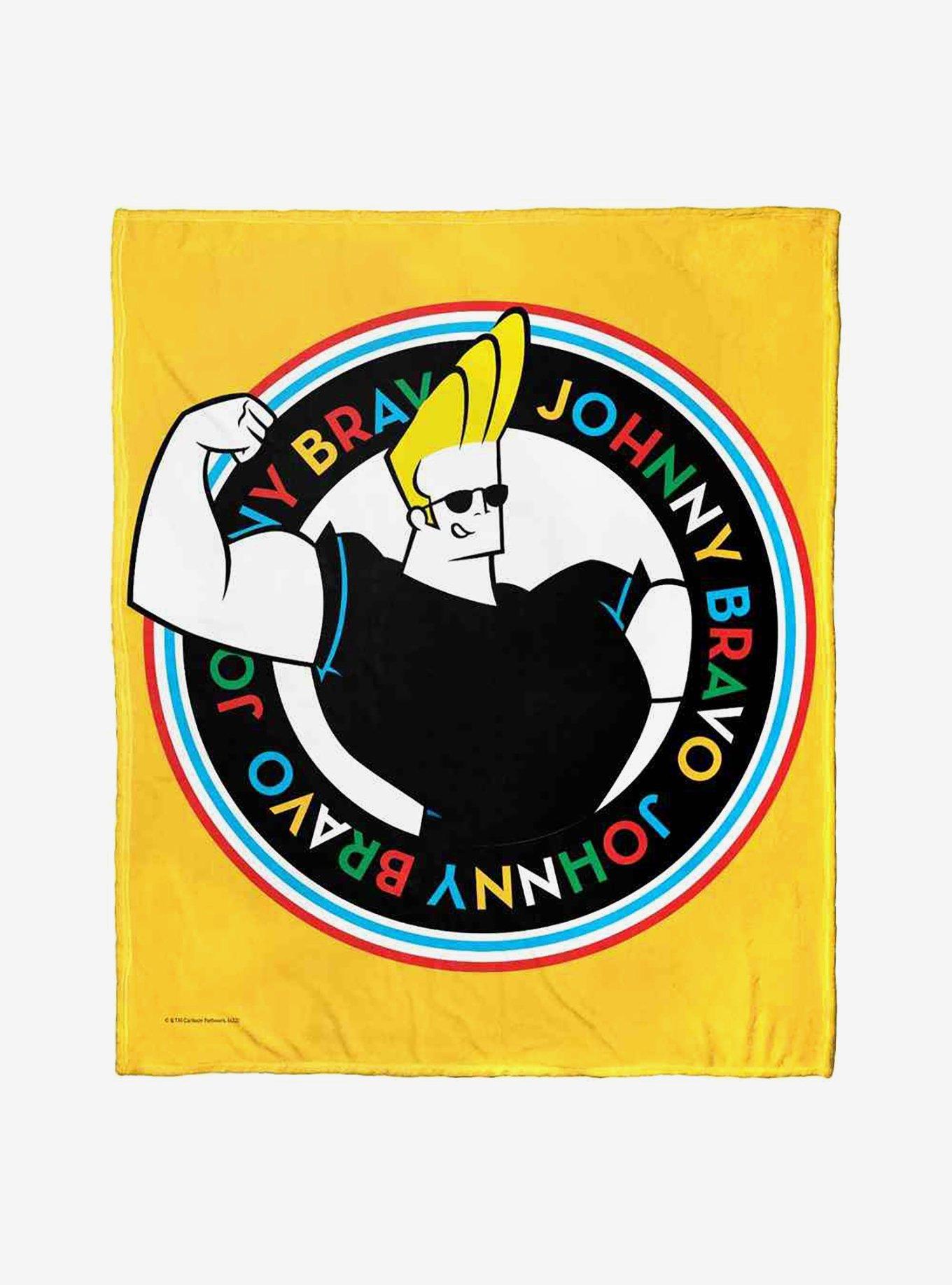 Johnny Bravo Johnny Bravo Silk Touch Throw Blanket, , hi-res