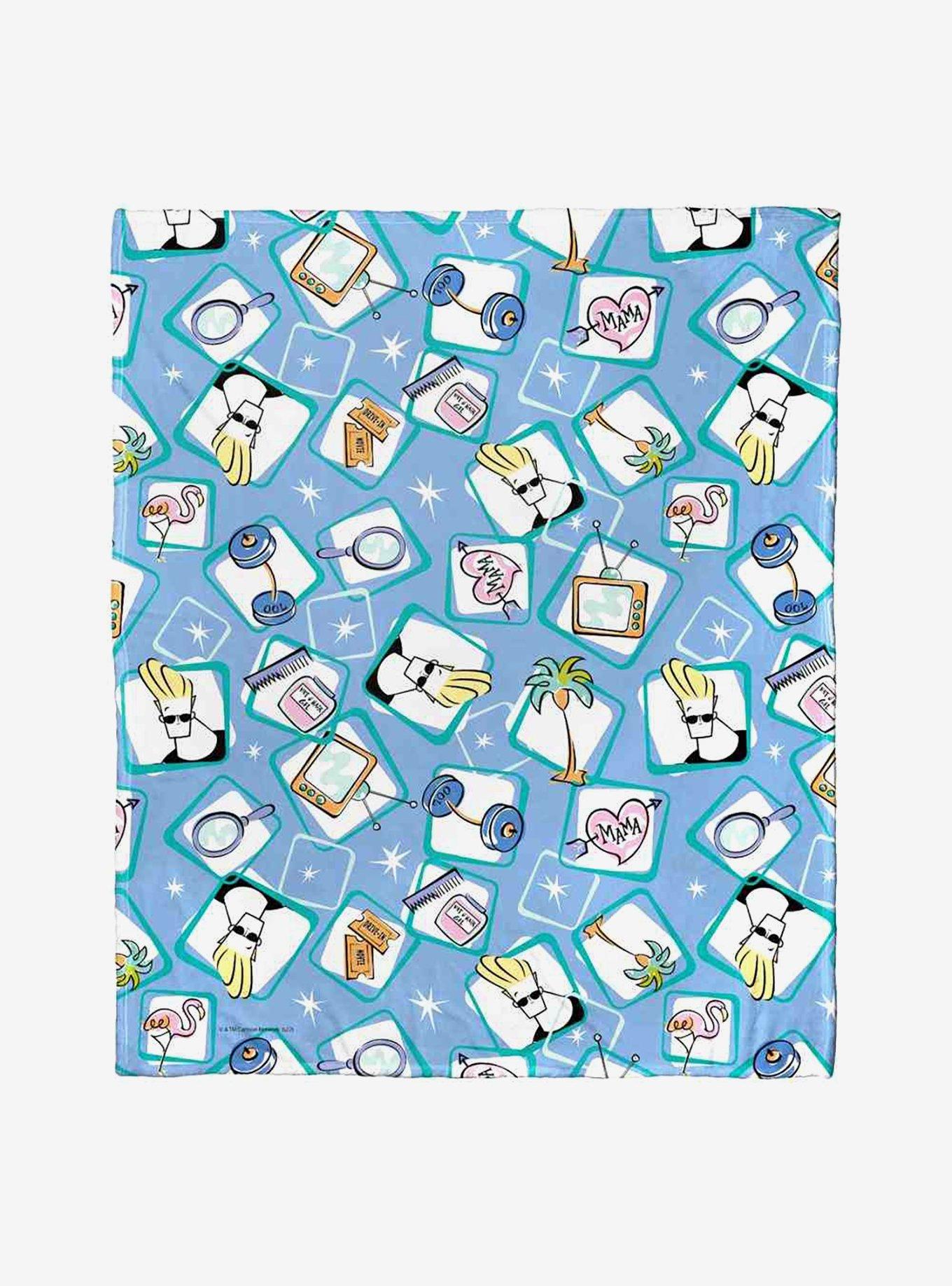 Johnny Bravo All Things Johnny Bravo Silk Touch Throw Blanket, , hi-res