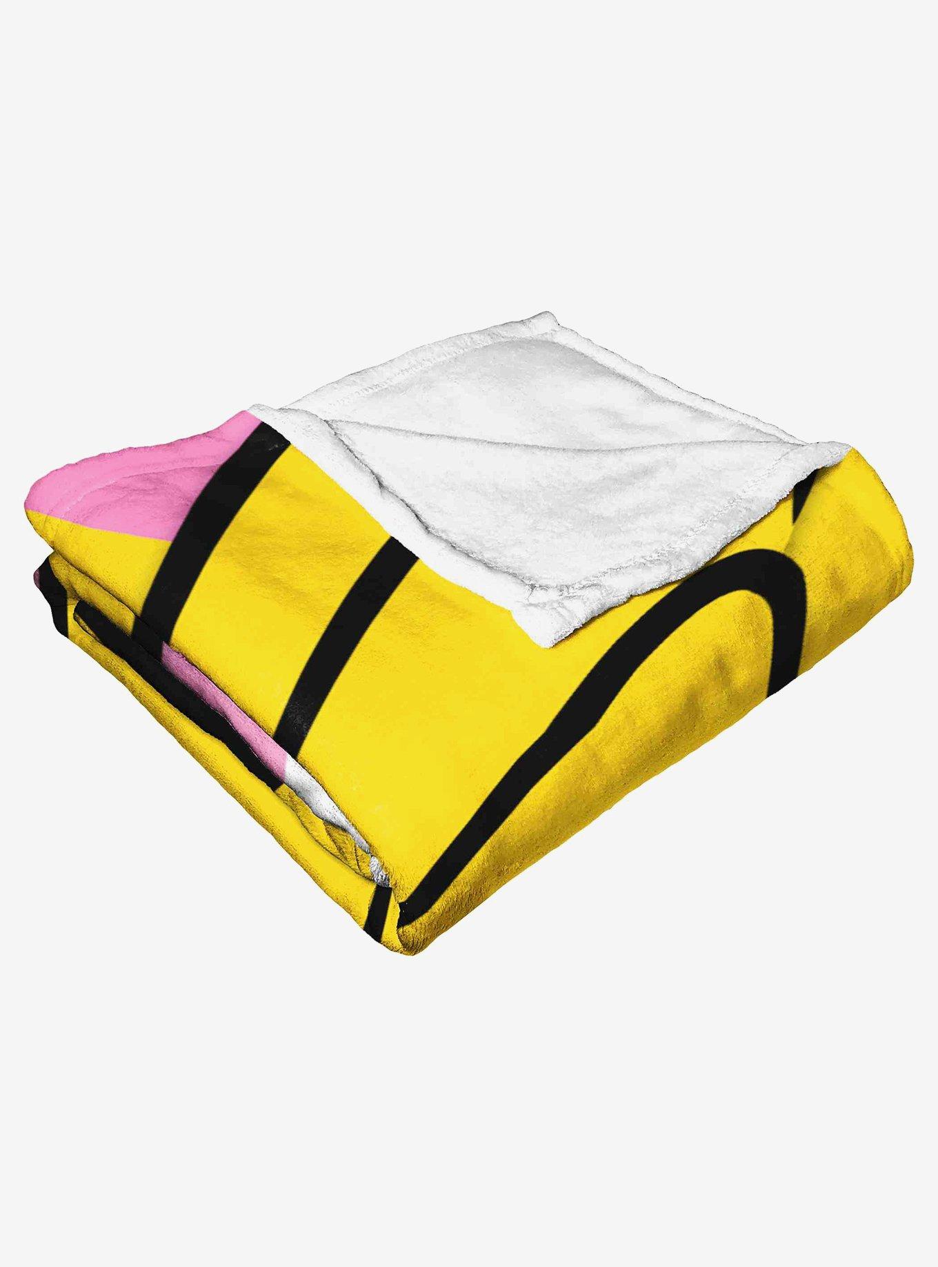 Johnny Bravo Geometric Johnny Silk Touch Throw Blanket, , alternate