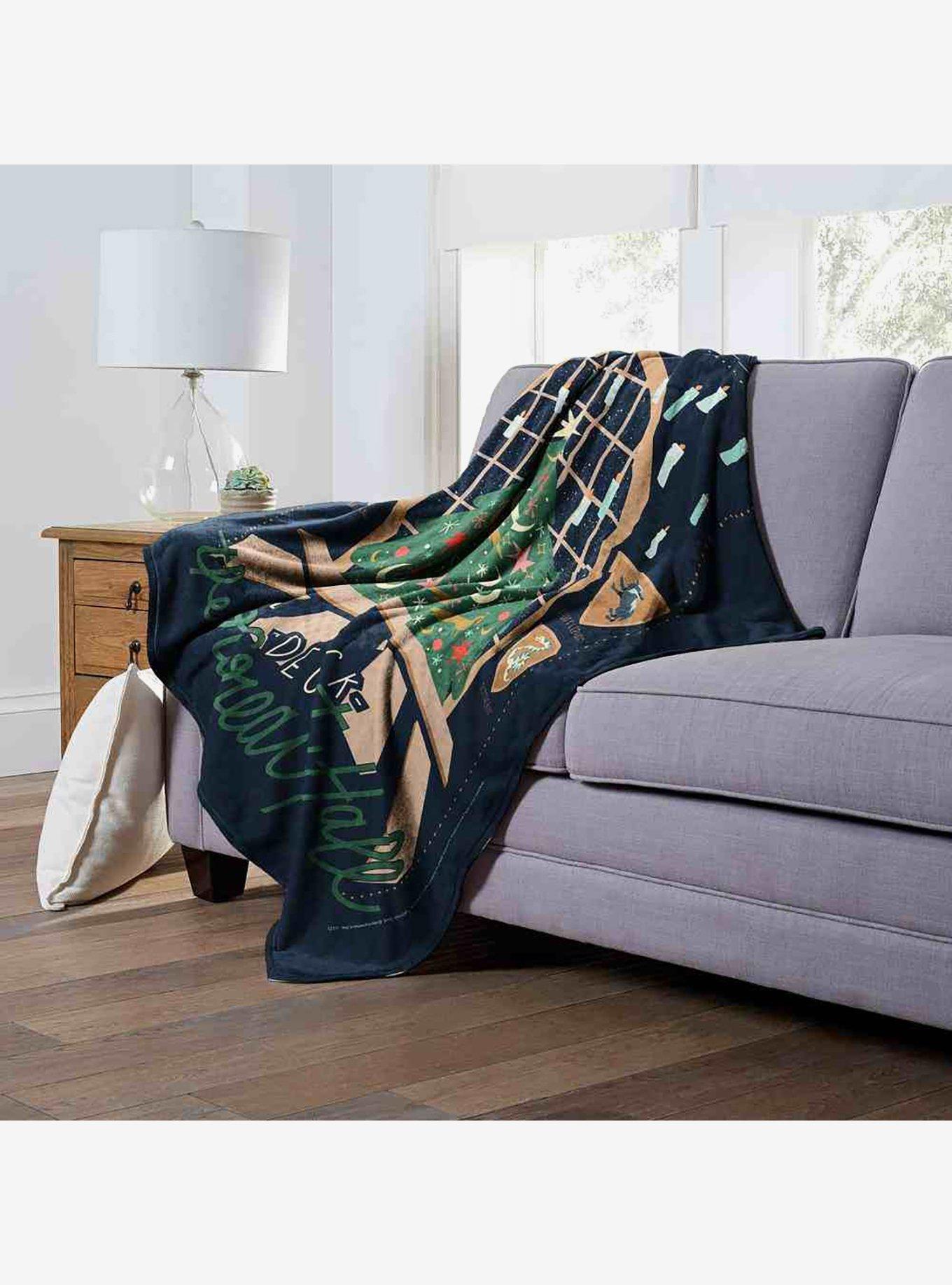 Harry Potter Deck The Great Hall Silk Touch Throw Blanket, , alternate