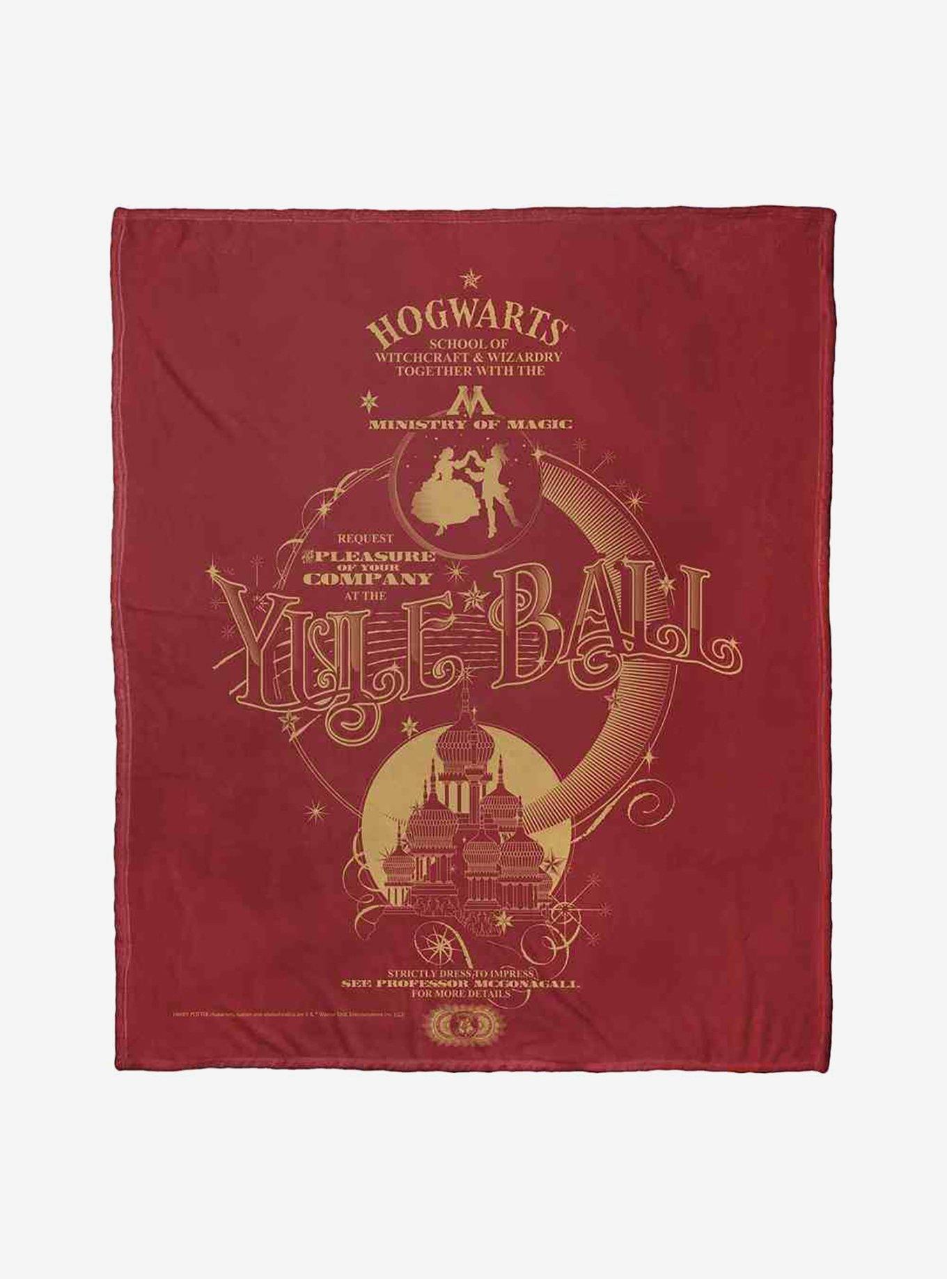 Harry Potter Yule Ball Invitation Silk Touch Throw Blanket, , hi-res