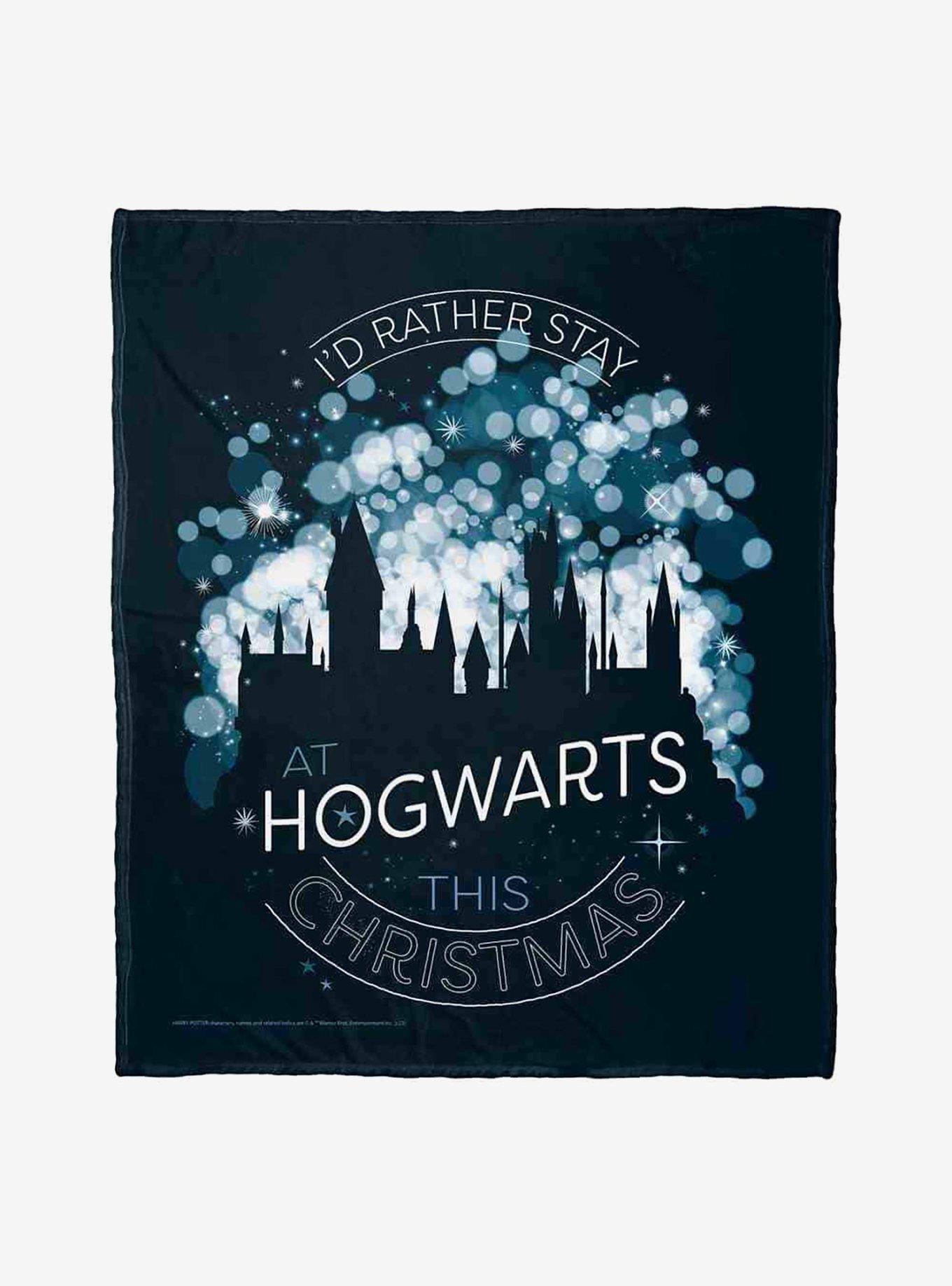 Harry Potter Hogwarts This Christmas Silk Touch Throw Blanket, , hi-res