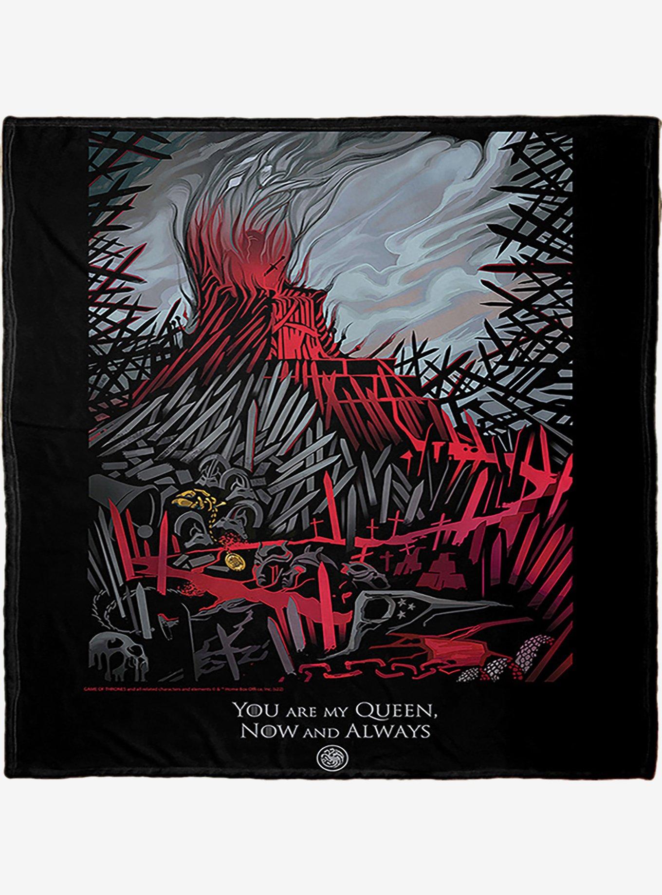 Game Of Thrones My Queen Silk Touch Throw Blanket, , alternate