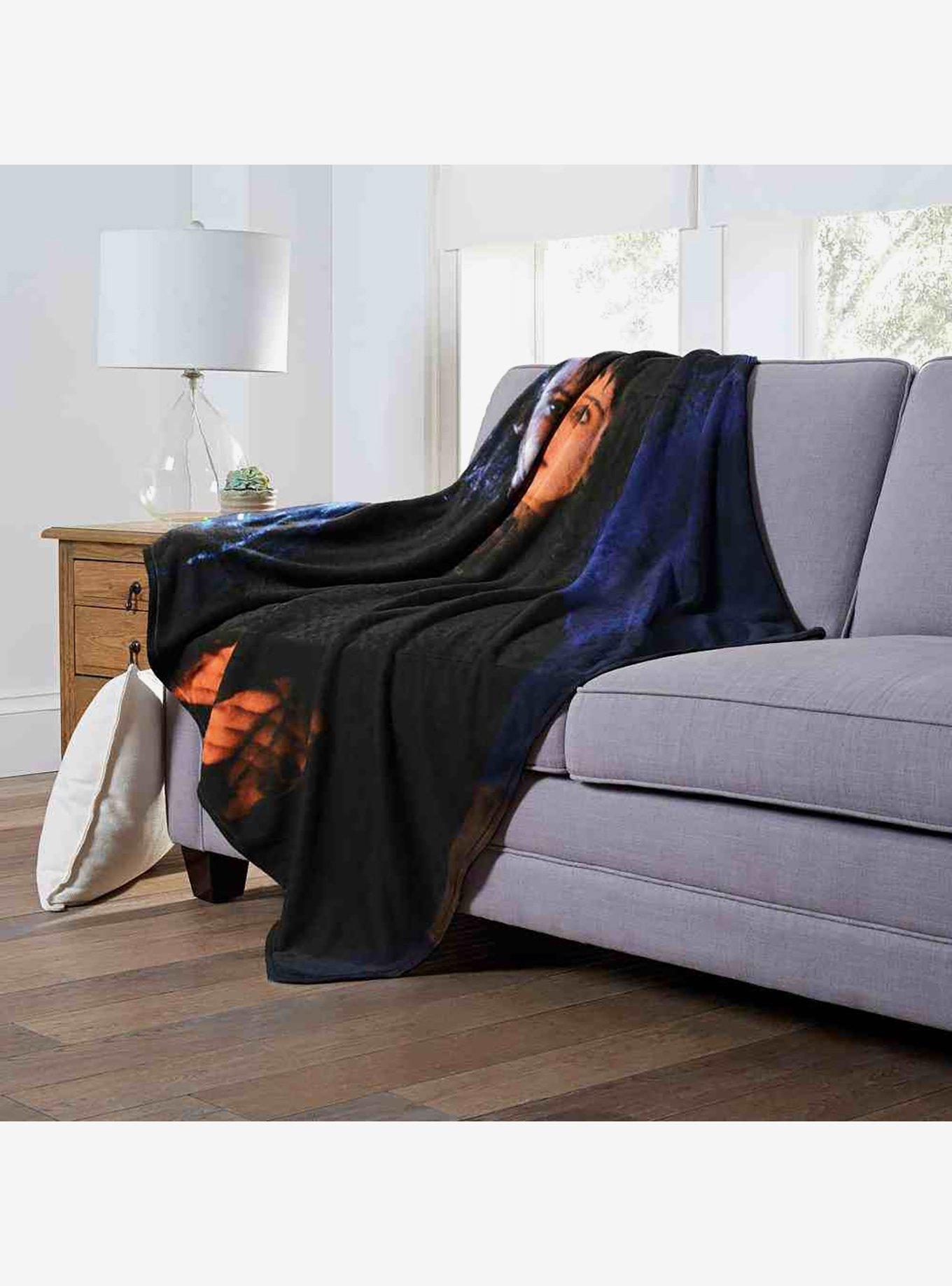 Beetlejuice Strange Lydia Silk Touch Throw Blanket, , alternate