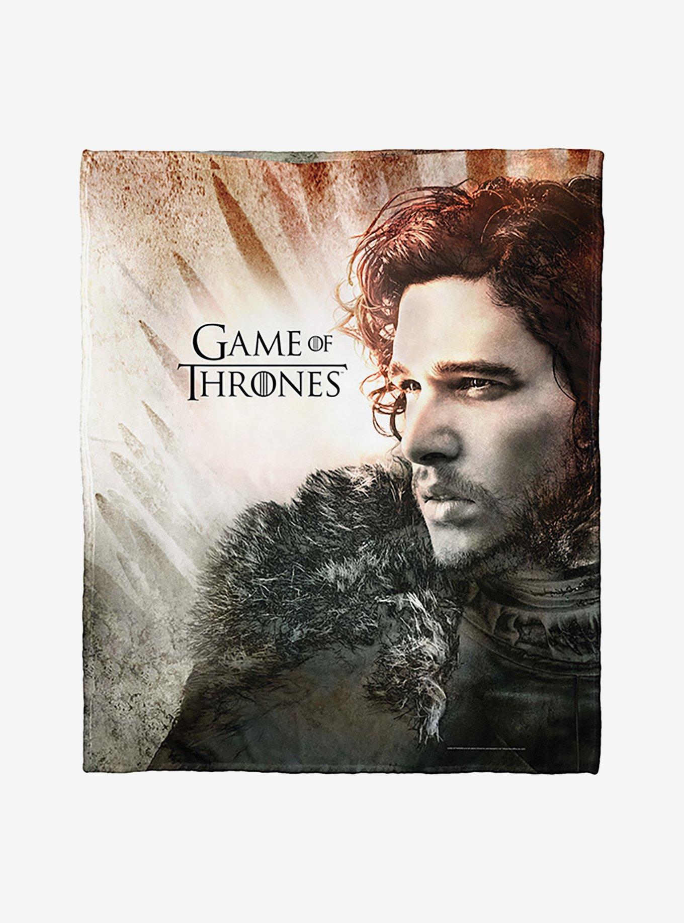Game Of Thrones Jon Season 2 Silk Touch Throw Blanket, , alternate