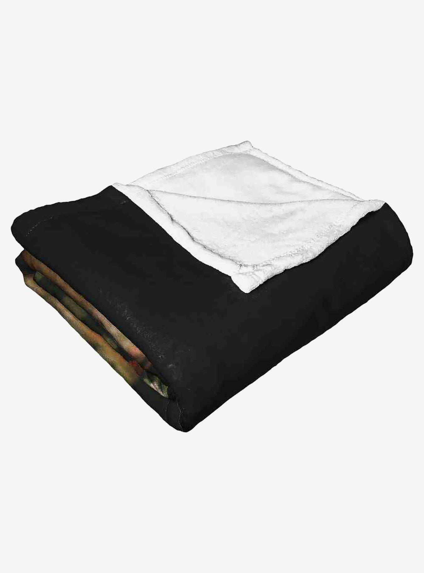 Beetlejuice Deformed Silk Touch Throw Blanket, , alternate