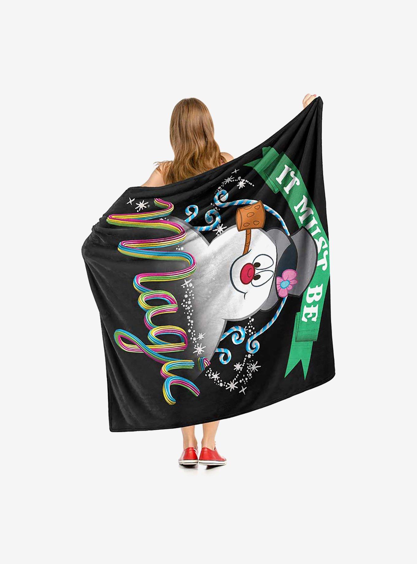 Frosty the Snowman It Must Be Magic Silk Touch Throw Blanket, , hi-res