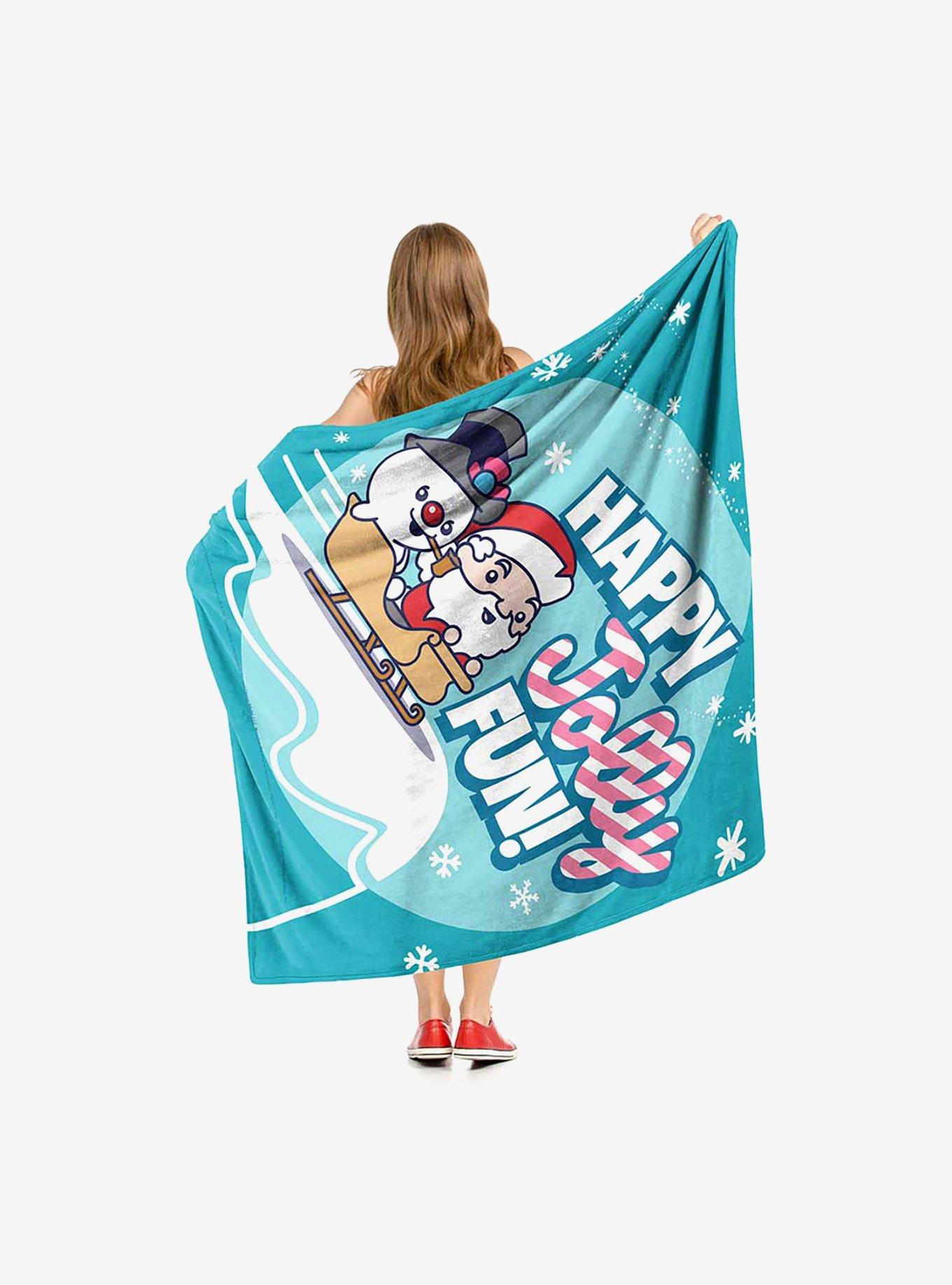 Frosty the Snowman Jolly Fun Silk Touch Throw Blanket, , hi-res