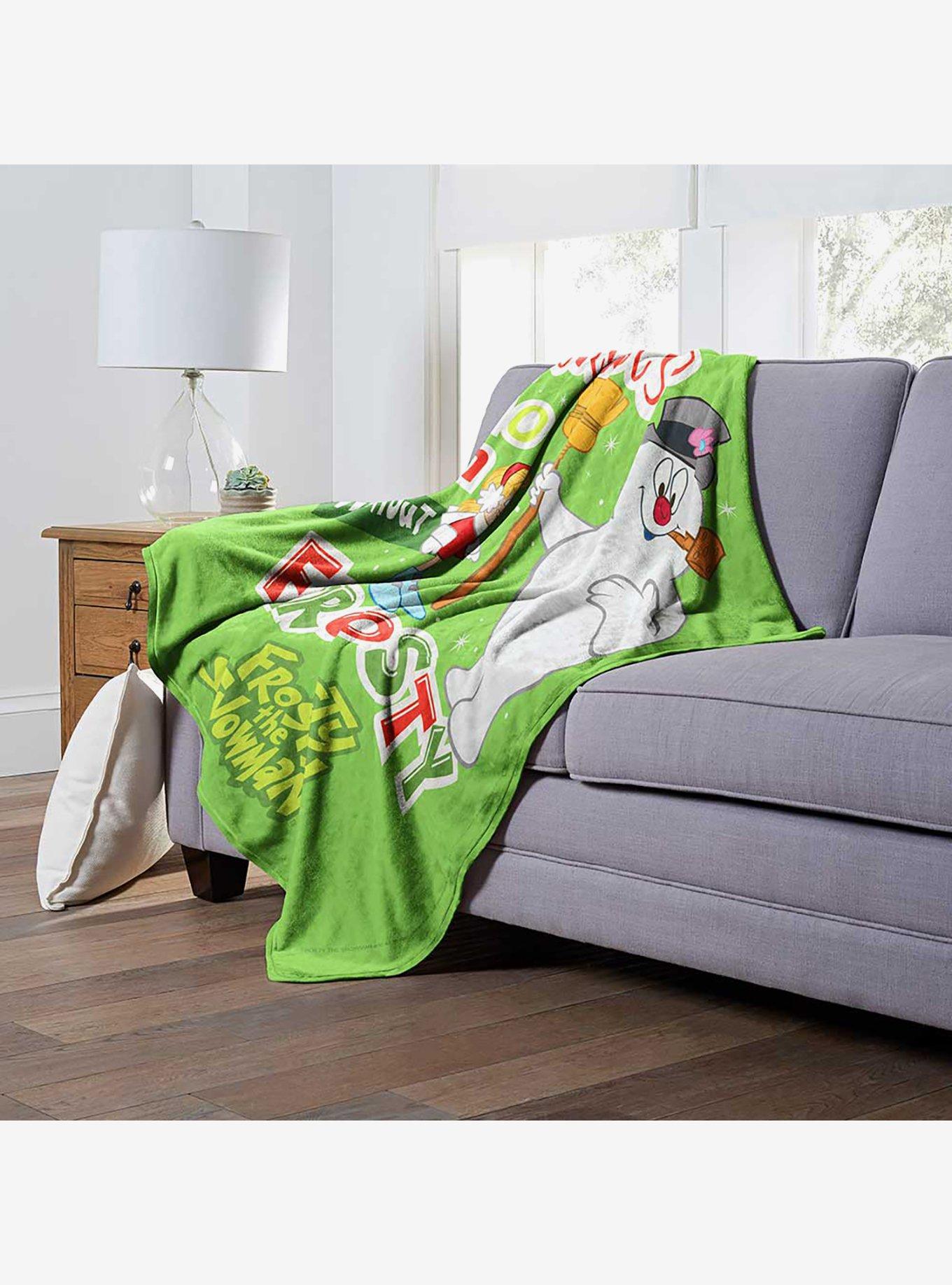 Frosty the Snowman No Fun With Out Frosty Silk Touch Throw Blanket, , alternate