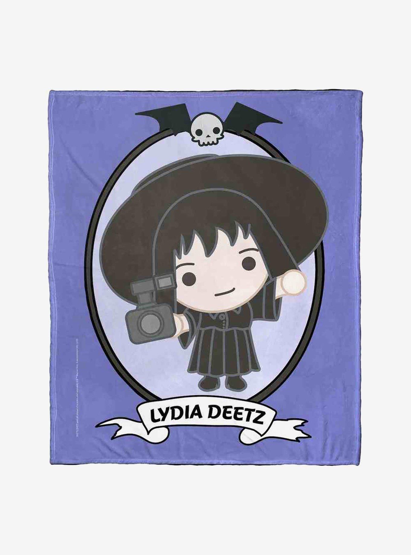 Beetlejuice Ghost Photographer Silk Touch Throw Blanket, , hi-res