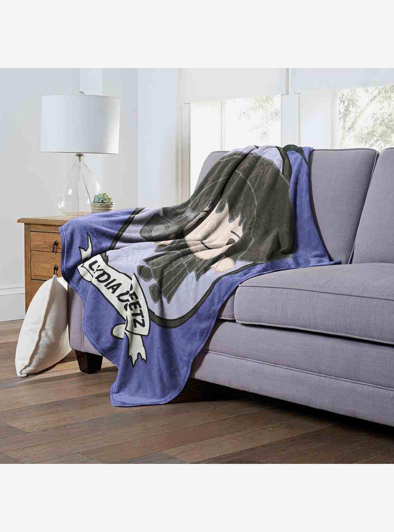 Beetlejuice Ghost Photographer Silk Touch Throw Blanket, , alternate