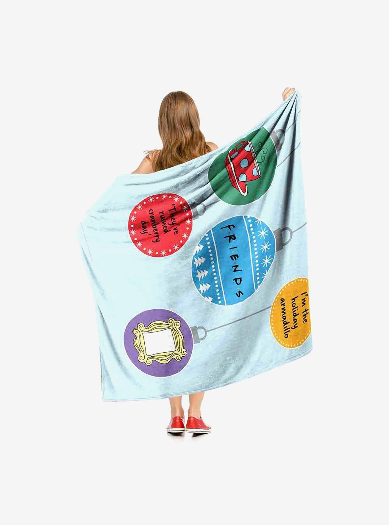 Friends Quippy Ornaments Silk Touch Throw Blanket, , alternate