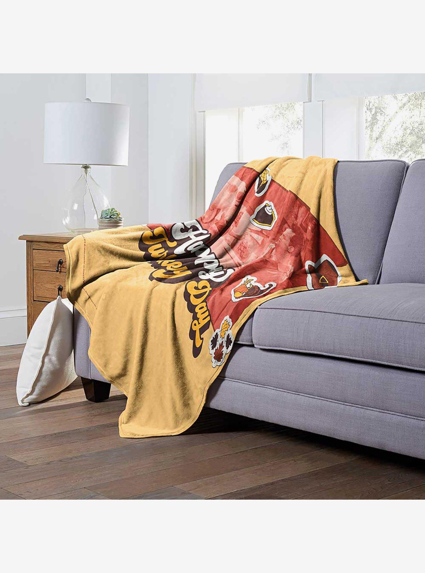 Friends Turkey Head Silk Touch Throw Blanket, , alternate