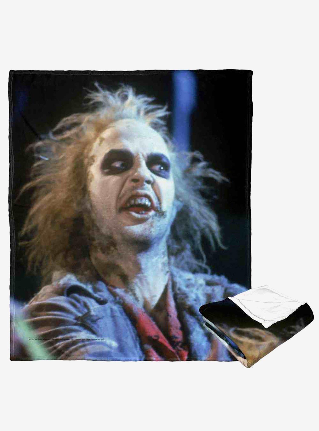 Beetlejuice Ghost With The Most Silk Touch Throw Blanket, , hi-res