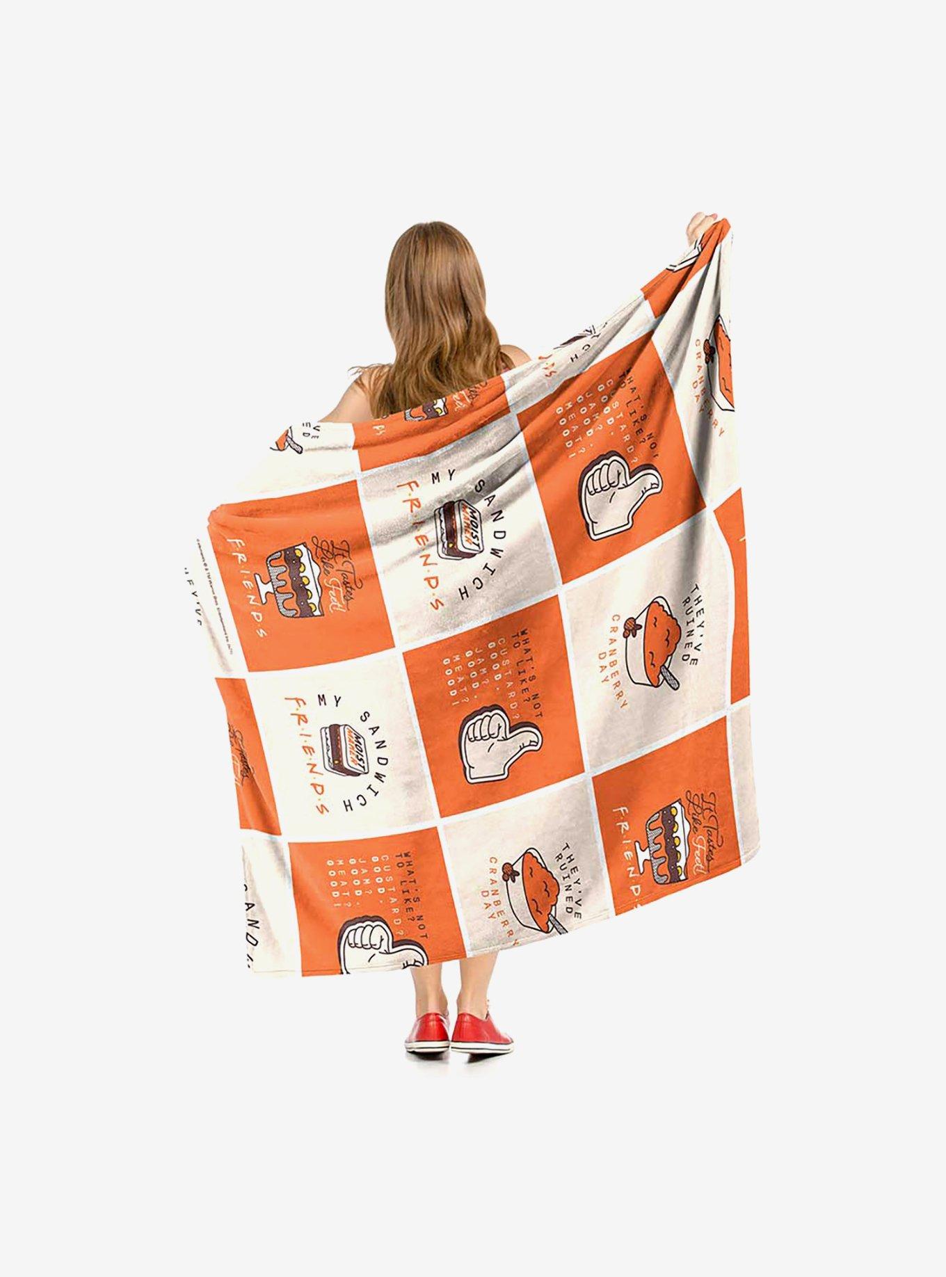 Friends Friends Giving Chaos Silk Touch Throw Blanket, , hi-res