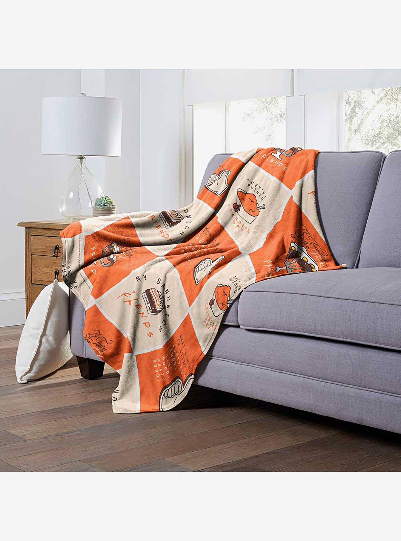 Friends Friends Giving Chaos Silk Touch Throw Blanket, , alternate