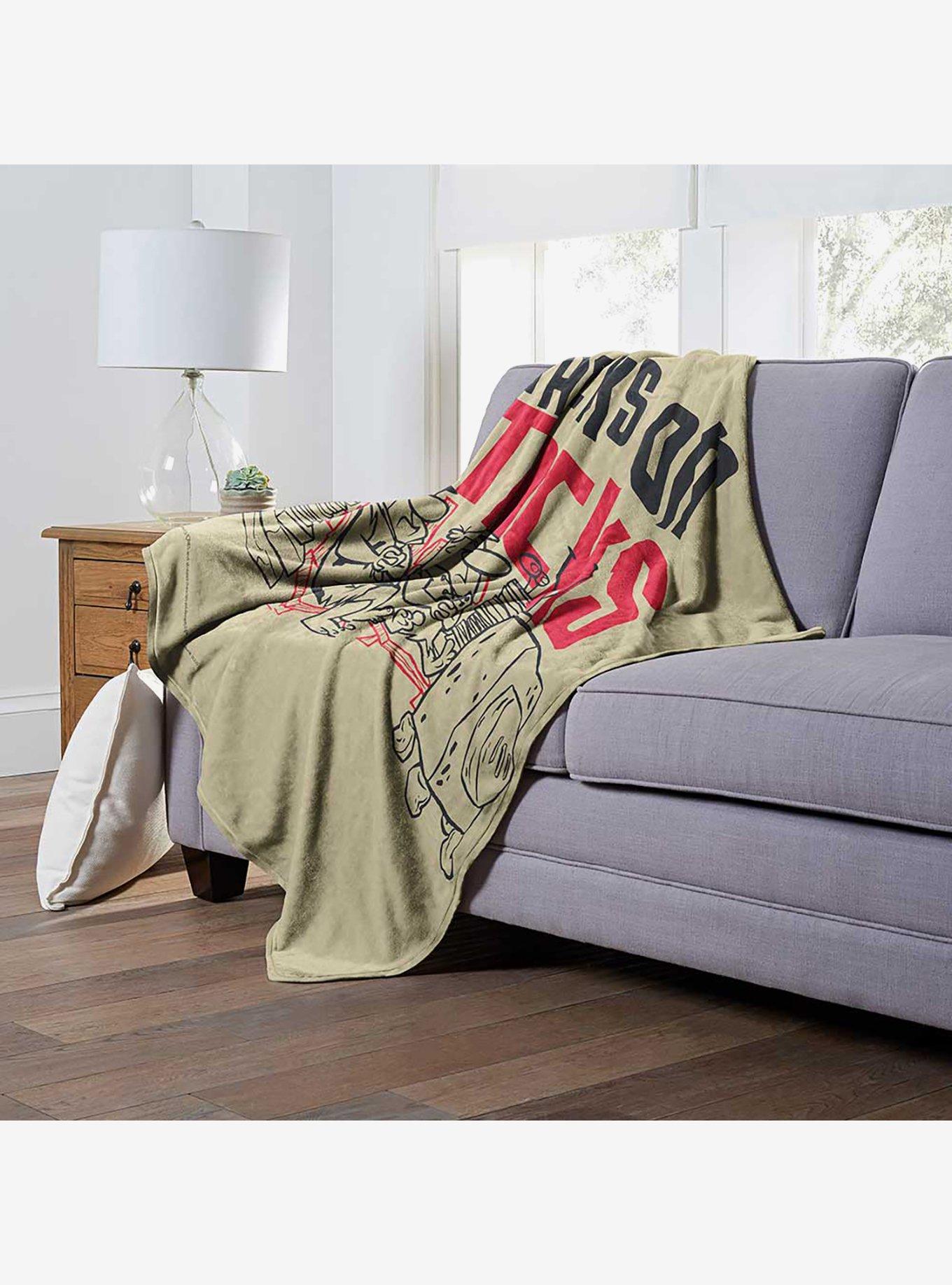The Flintstones Stacks On Stacks Silk Touch Throw Blanket, , alternate