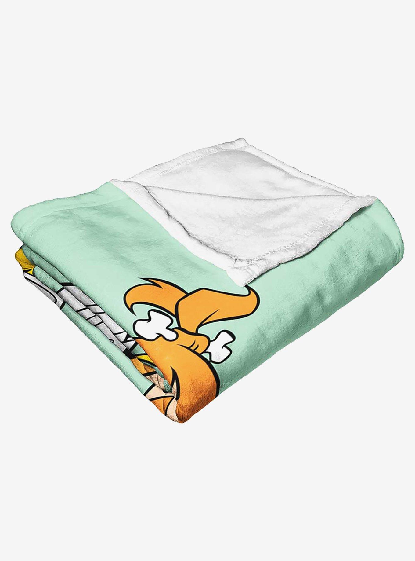 The Flintstones Fatherly Love Silk Touch Throw Blanket, , alternate