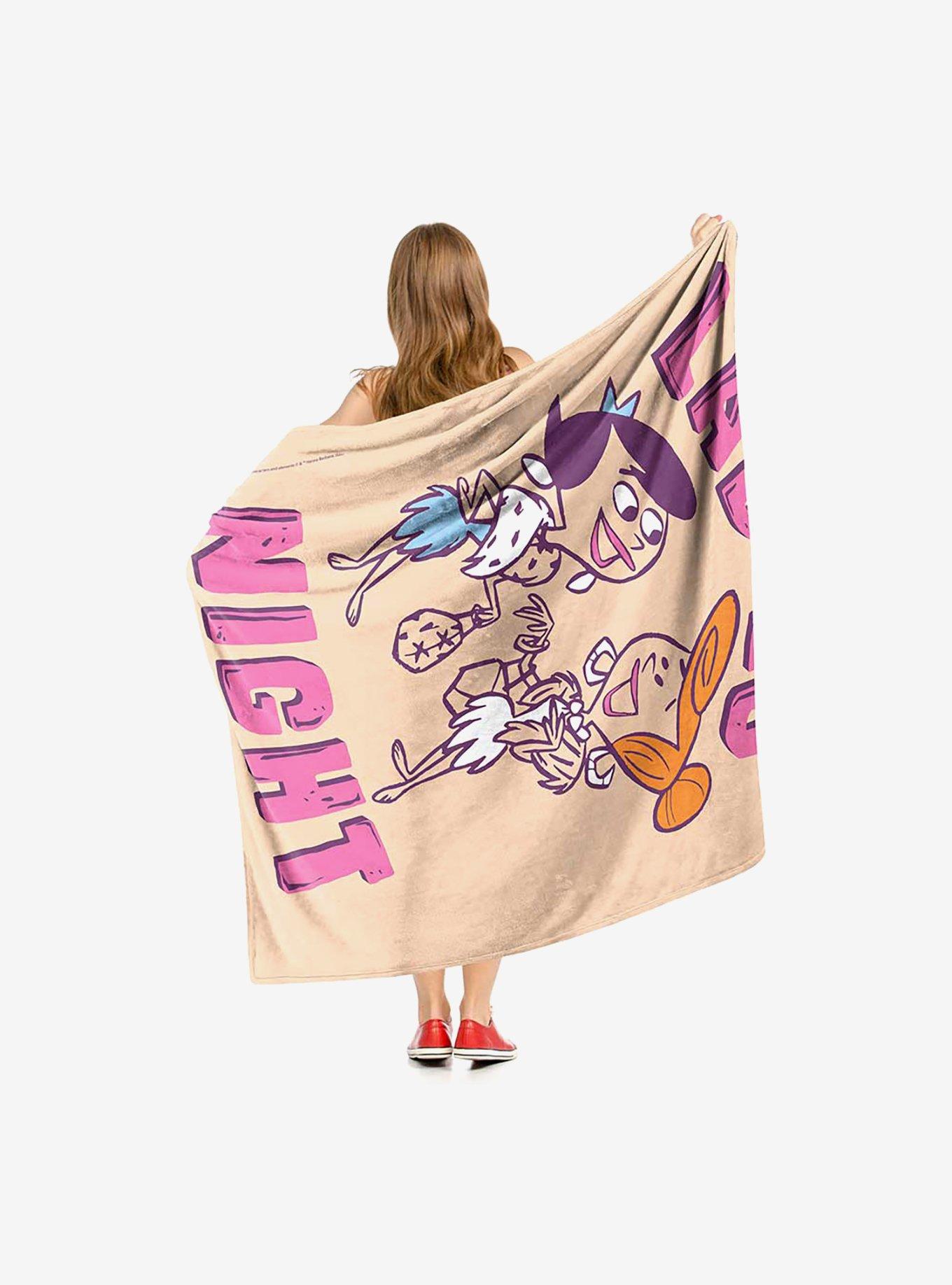 The Flintstones Ladies Night Silk Touch Throw Blanket, , hi-res