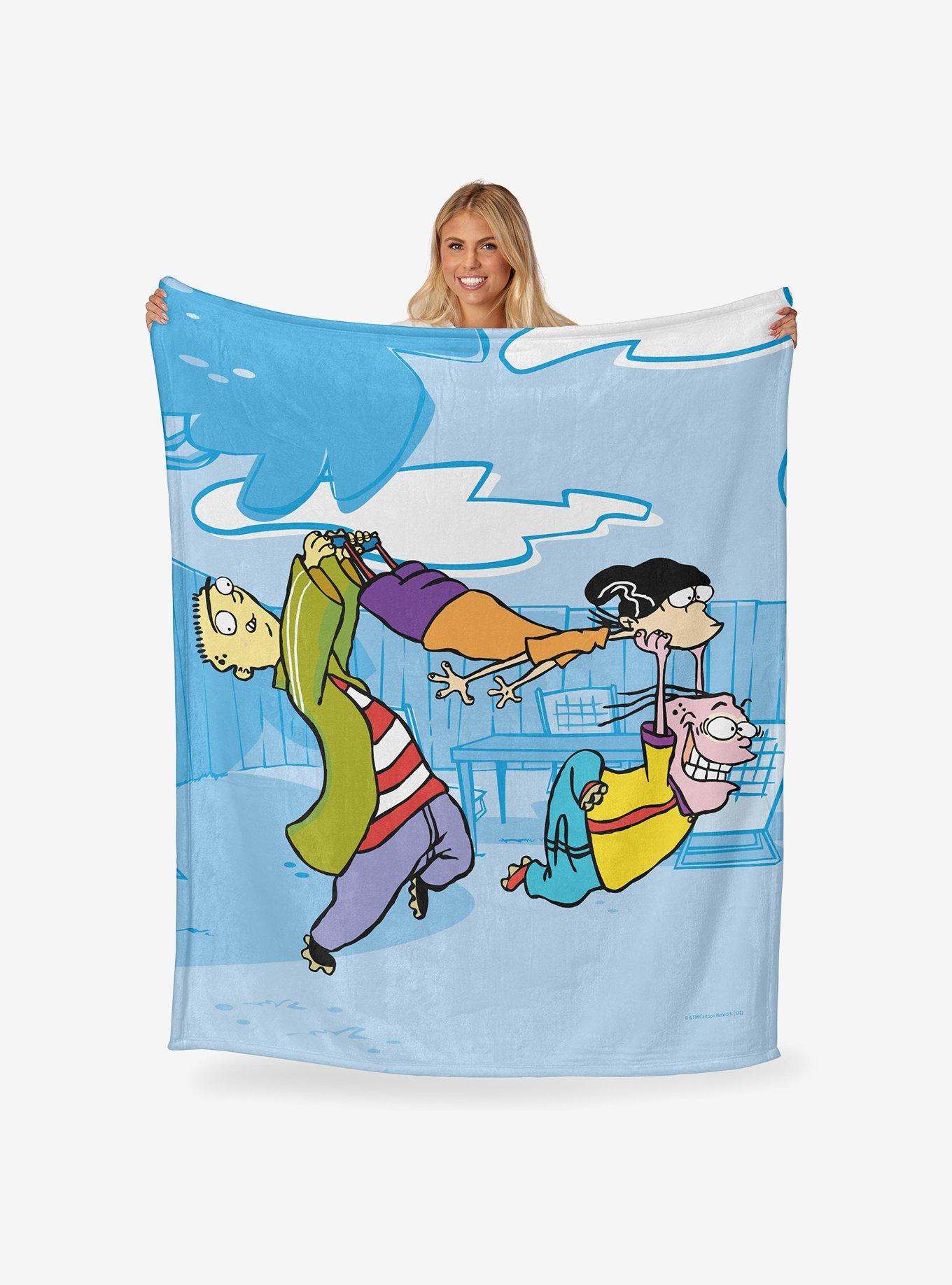 Ed Edd N Eddy Running Through Silk Touch Throw Blanket, , hi-res
