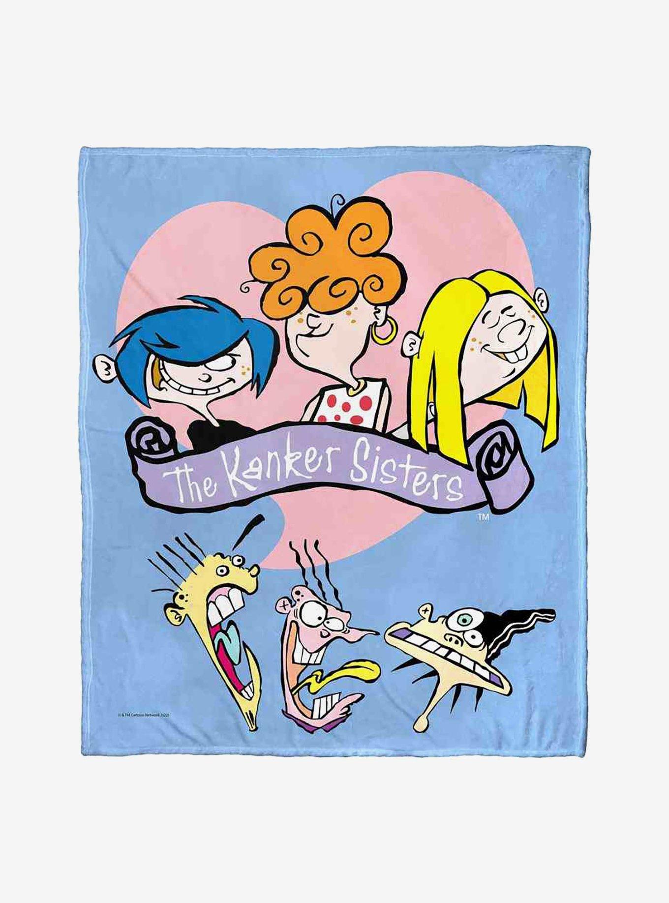 Ed Edd N Eddy Uh Oh Kranker Sisters Silk Touch Throw Blanket, , hi-res