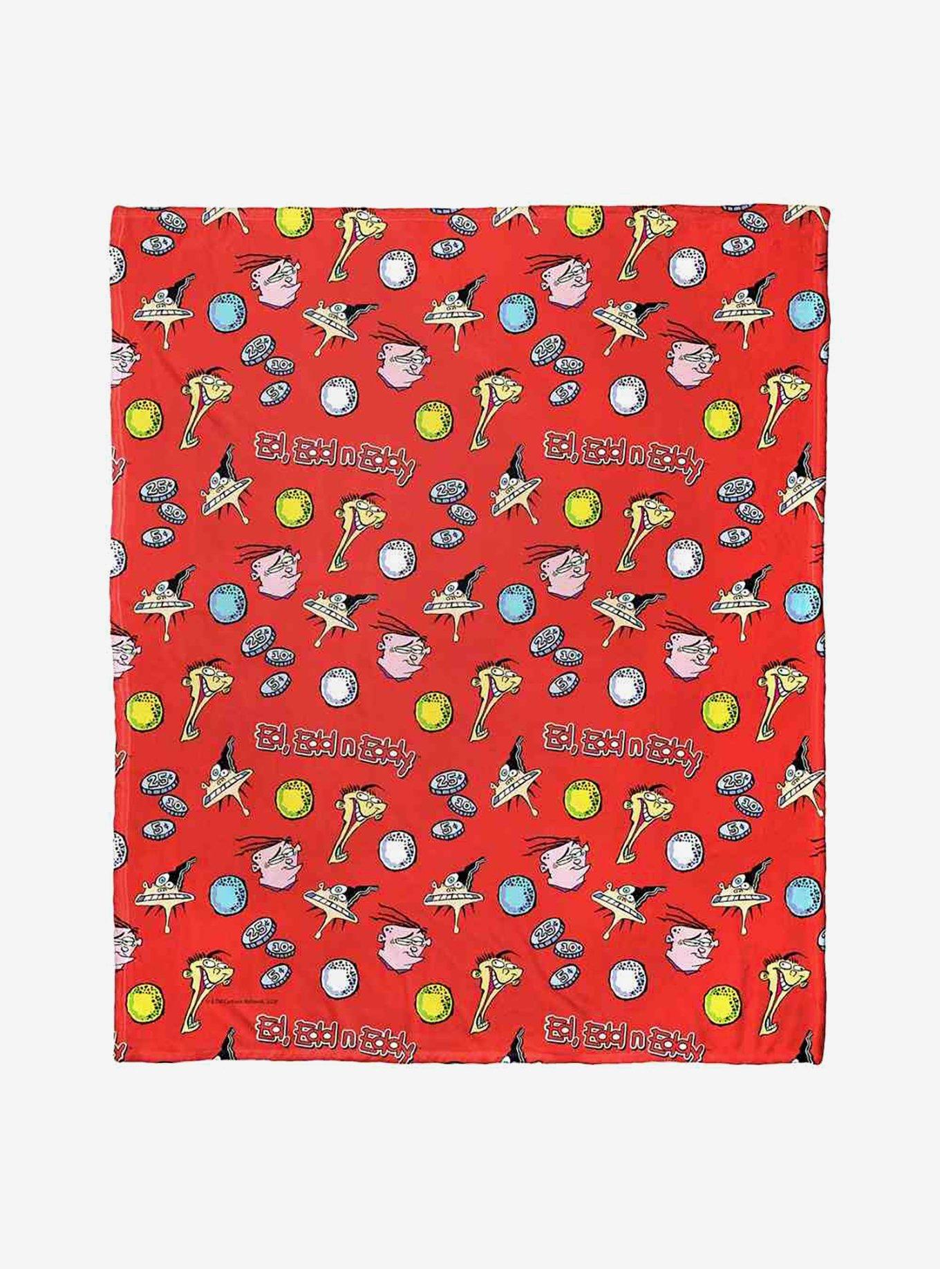 Ed Edd N Eddy Ed Boys Pattern Silk Touch Throw Blanket, , hi-res