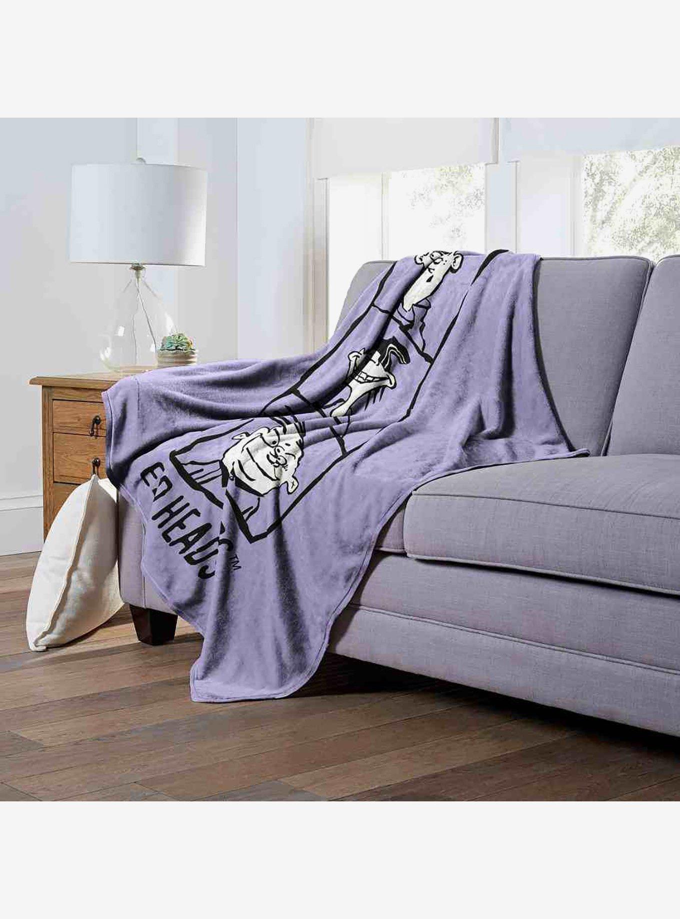 Ed Edd N Eddy Ed Heads Silk Touch Throw Blanket, , alternate