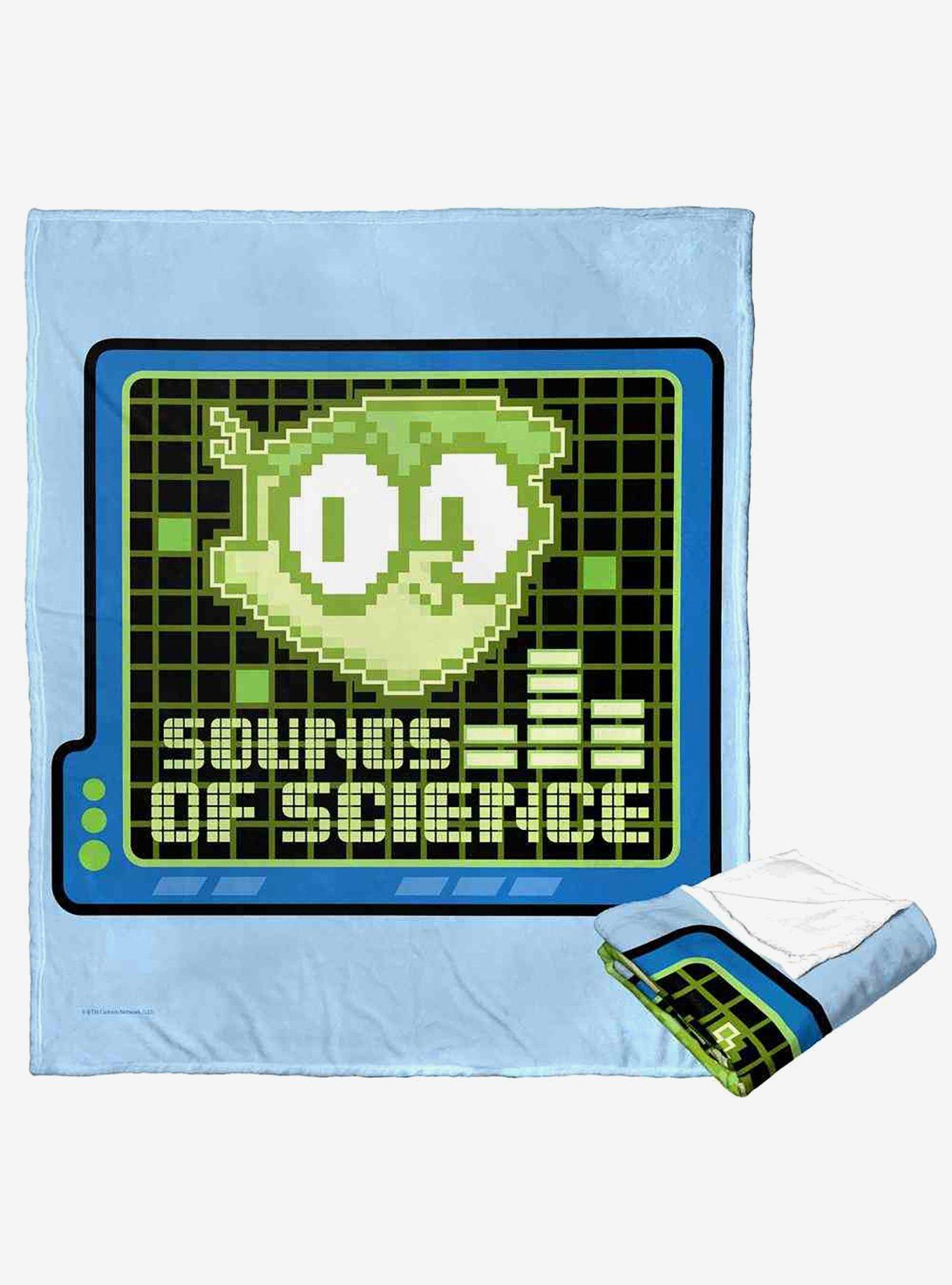 Dexter's Laboratory Sounds Of Science Silk Touch Throw Blanket, , hi-res