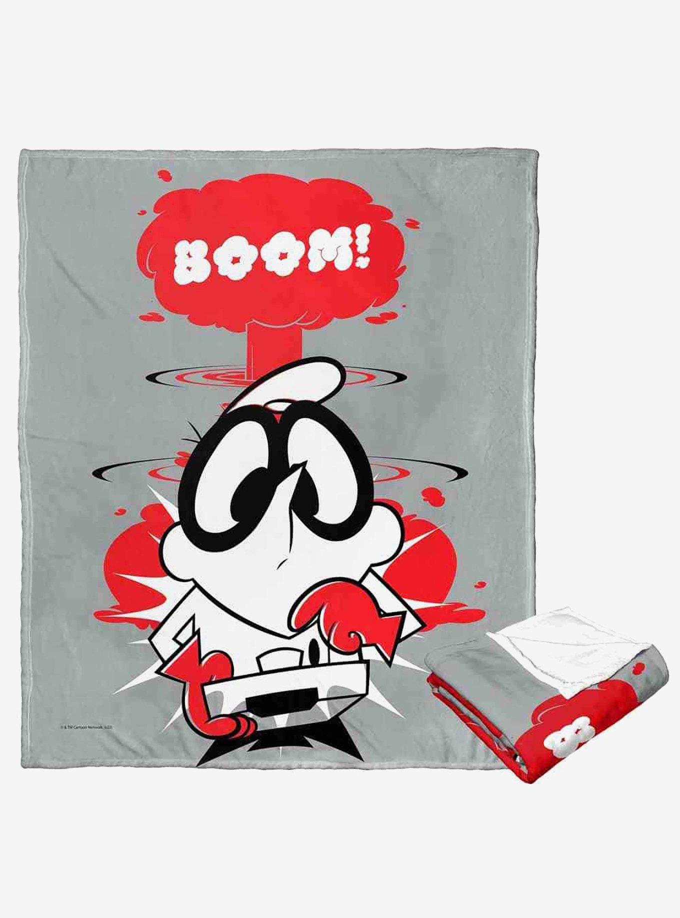 Dexter's Laboratory Boom Silk Touch Throw Blanket, , hi-res
