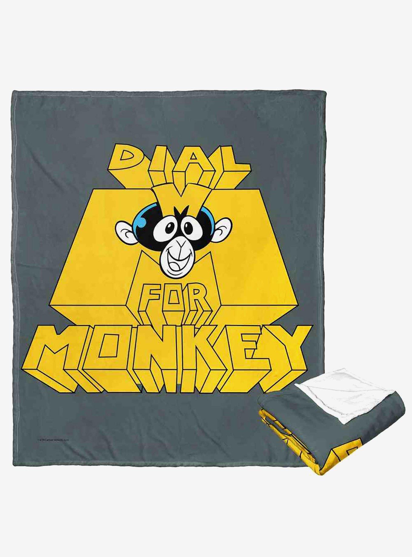 Dexter's Laboratory Dial M For Monkey Silk Touch Throw Blanket, , hi-res