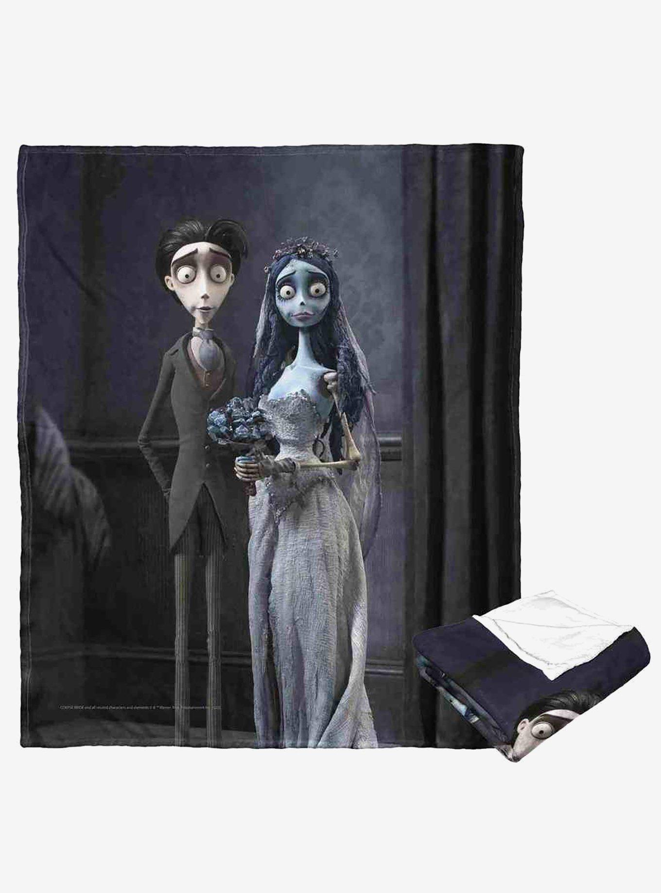 Corpse Bride Marriage Portrait Silk Touch Throw Blanket, , hi-res