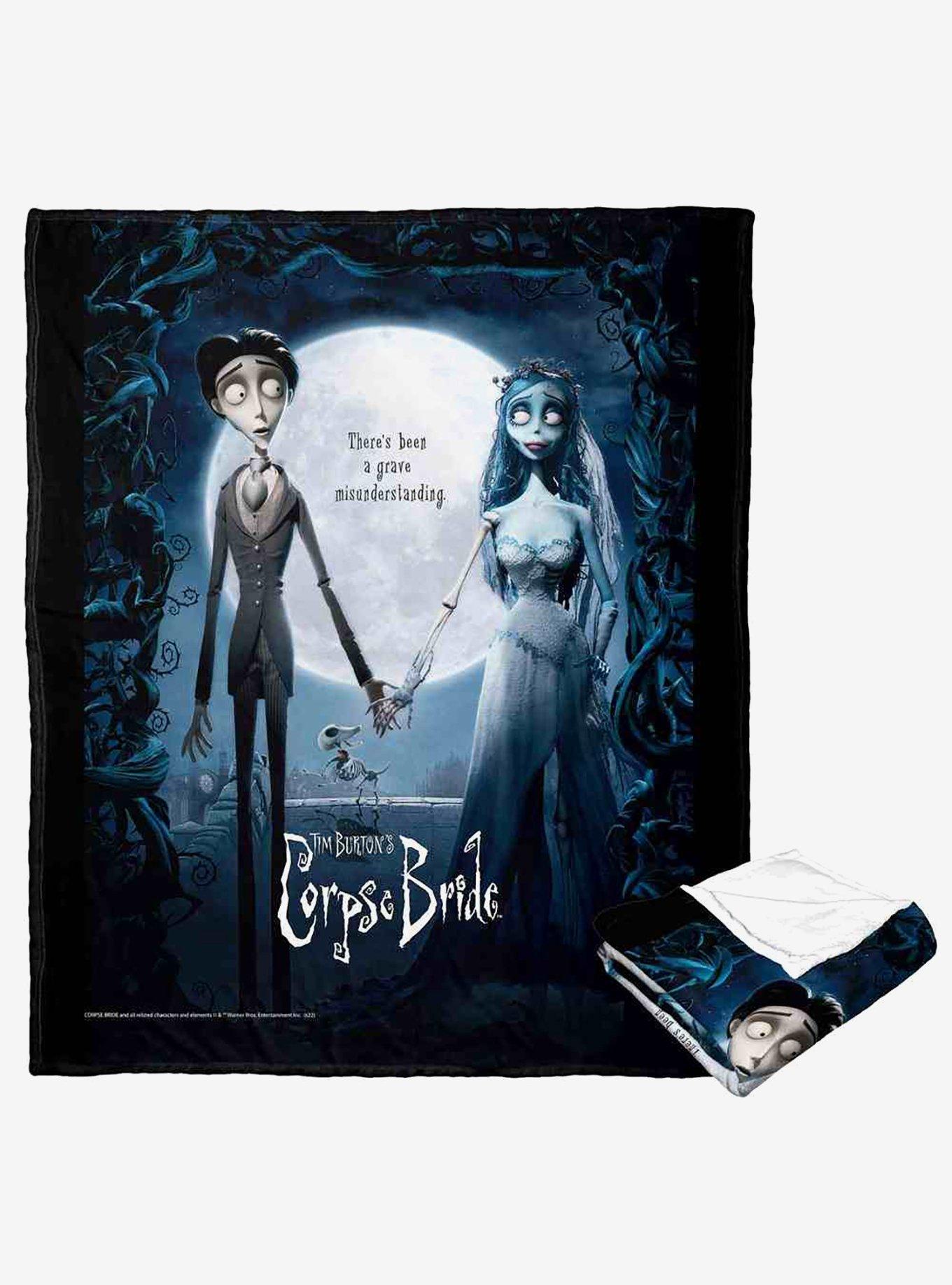 Corpse Bride Movie Poster Silk Touch Throw Blanket, , hi-res