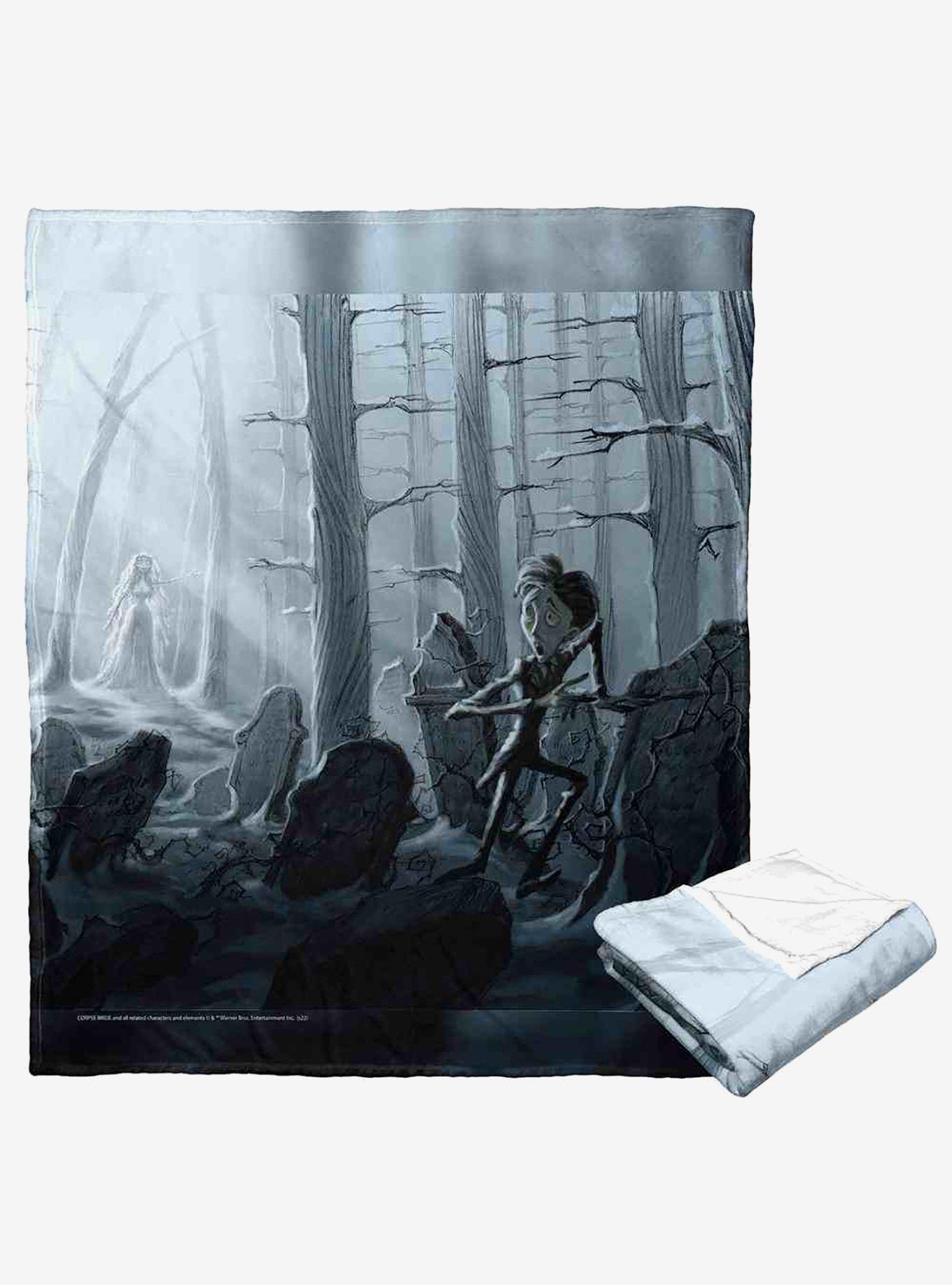 Corpse Bride Love Of The Chase Silk Touch Throw Blanket, , alternate