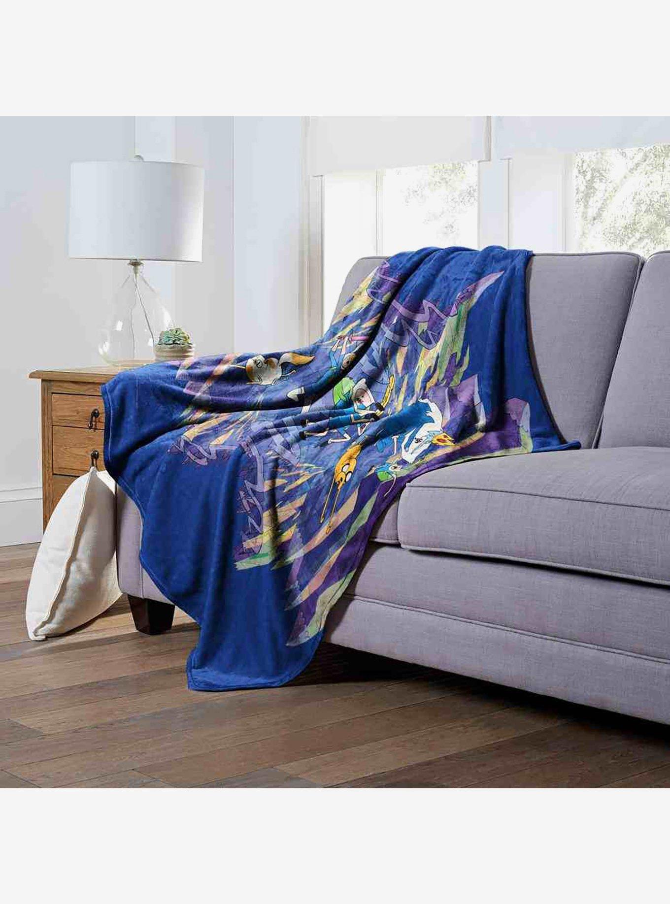 Adventure Time Parallel Universe Silk Touch Throw Blanket, , alternate