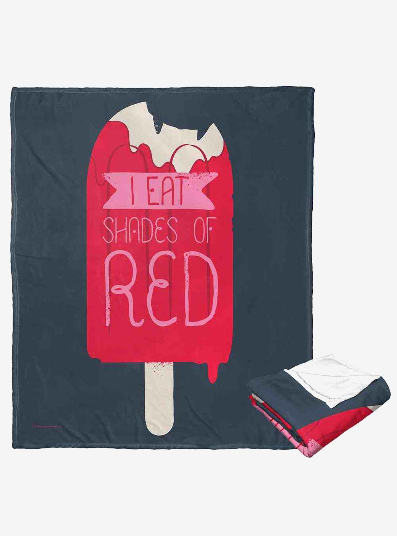 Adventure Time Shades Of Red Silk Touch Throw Blanket, , hi-res