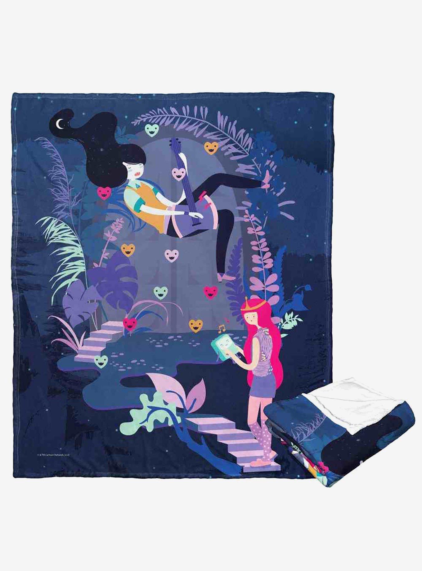 Adventure Time Songs In The Garden Silk Touch Throw Blanket, , hi-res