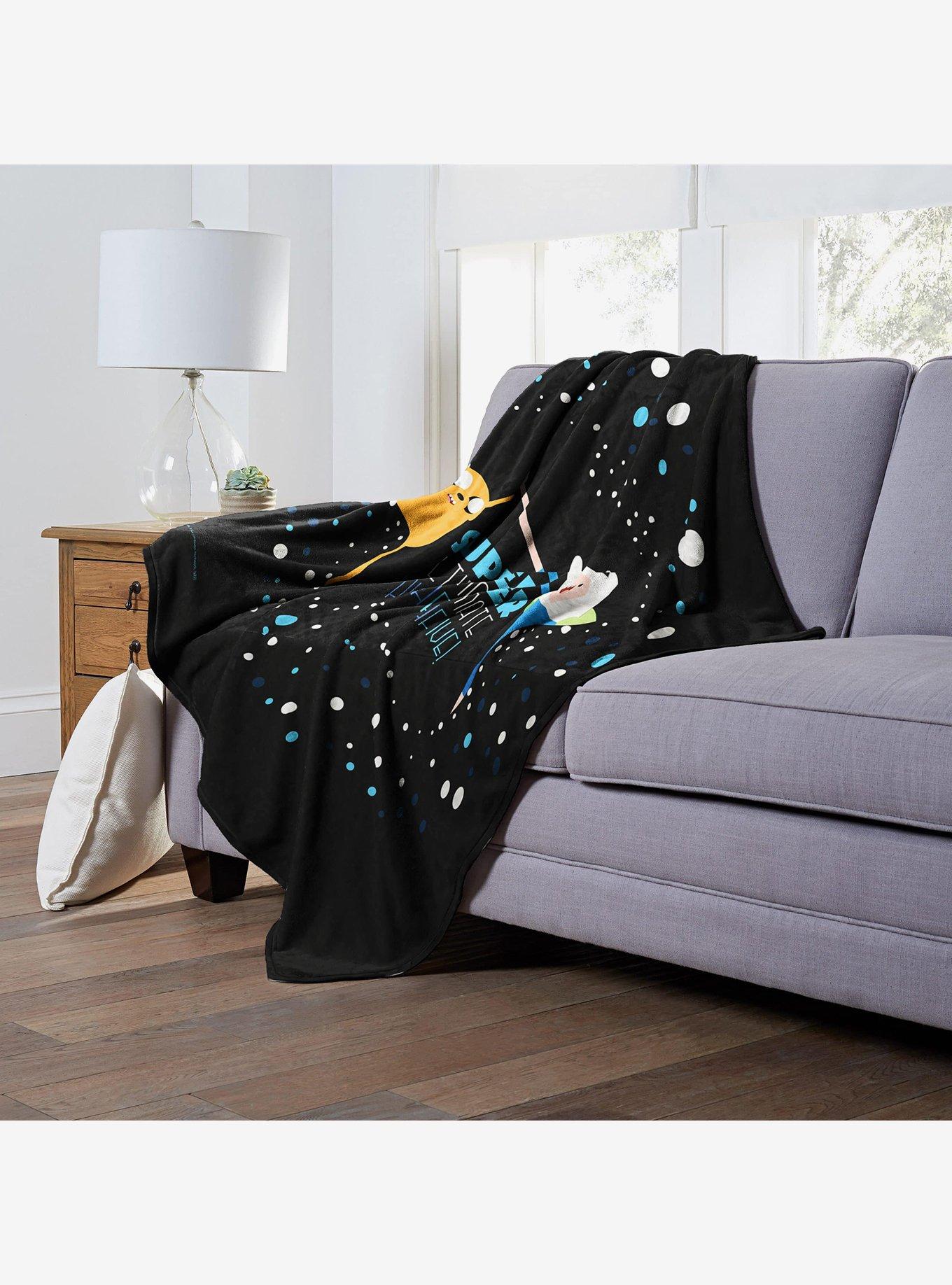 Adventure Time Super Ultimate High Five Silk Touch Throw Blanket, , alternate
