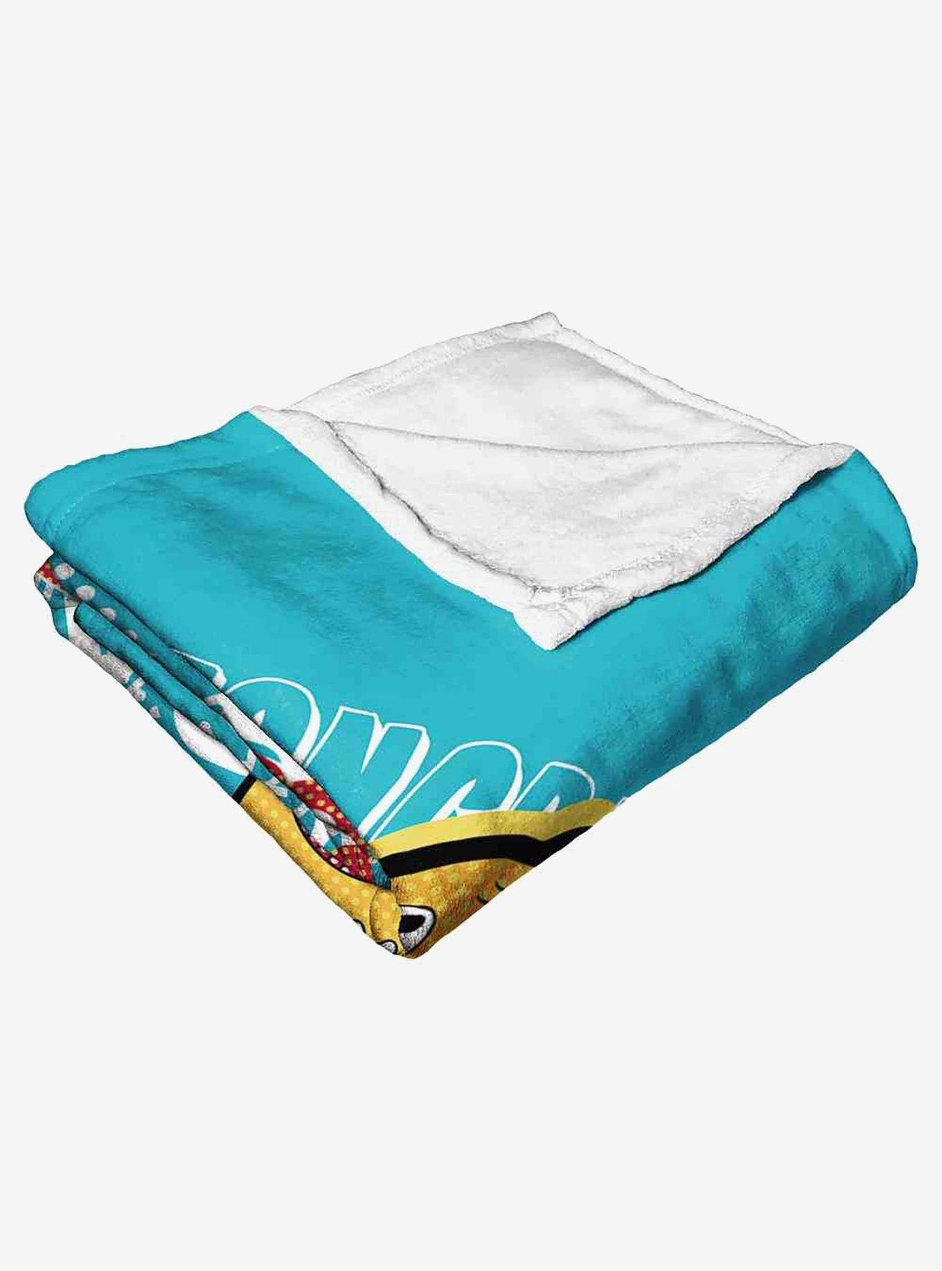 Adventure Time Unacceptable Comic Silk Touch Throw Blanket, , alternate