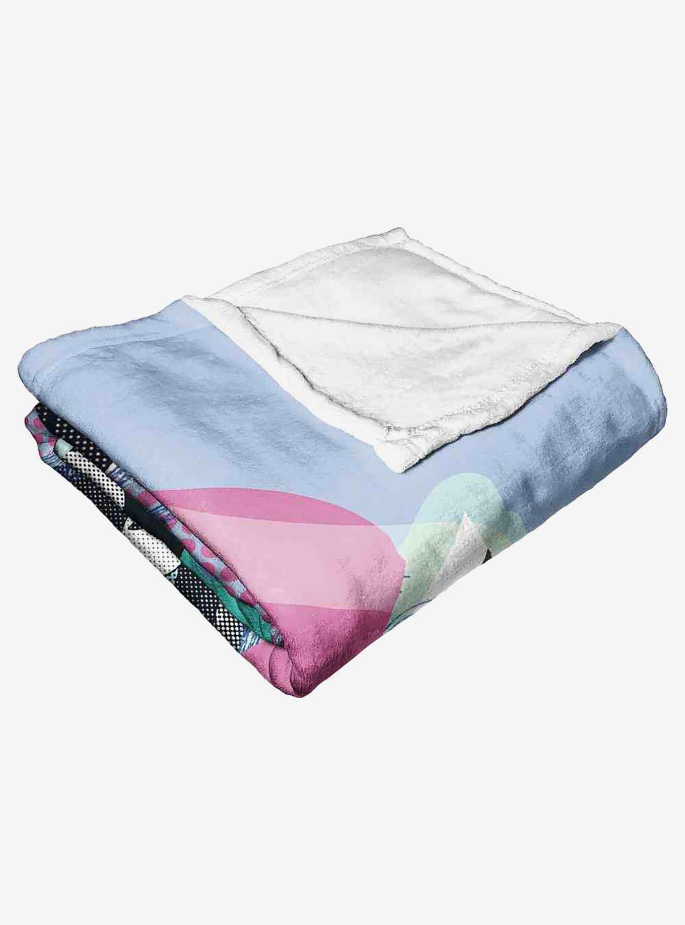 Adventure Time Unlikely Besties Silk Touch Throw Blanket, , alternate