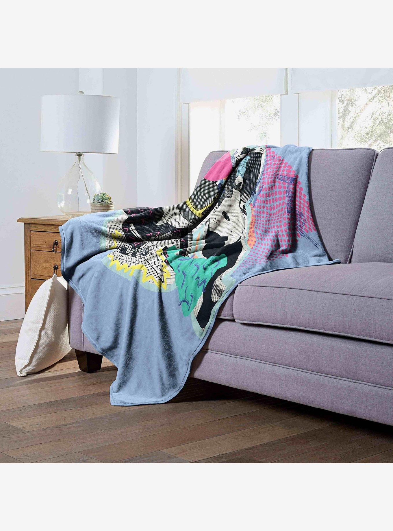 Adventure Time Unlikely Besties Silk Touch Throw Blanket, , alternate