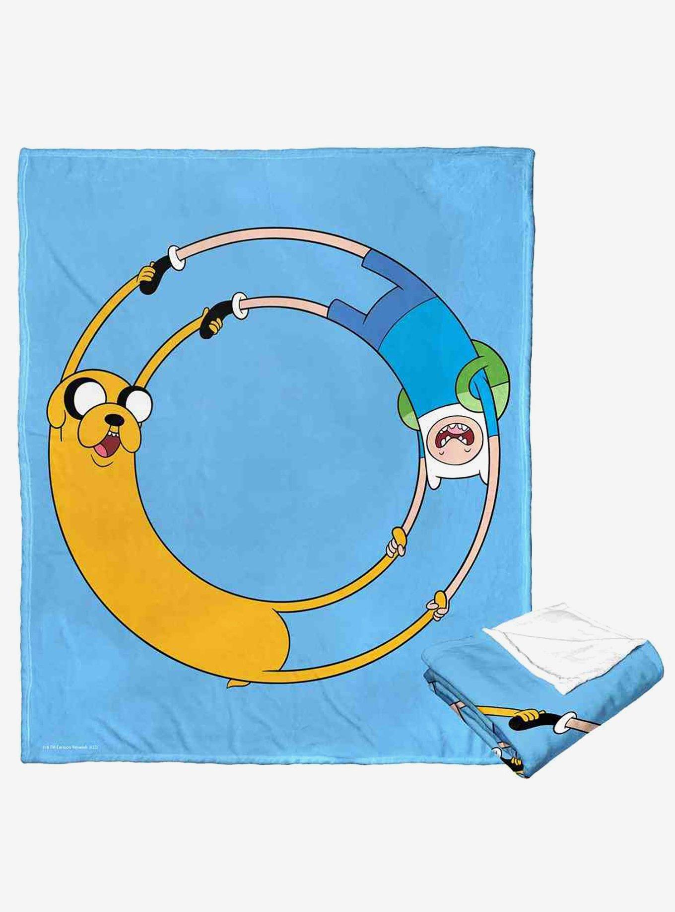 Adventure Time Endless Friendship Silk Touch Throw Blanket, , hi-res
