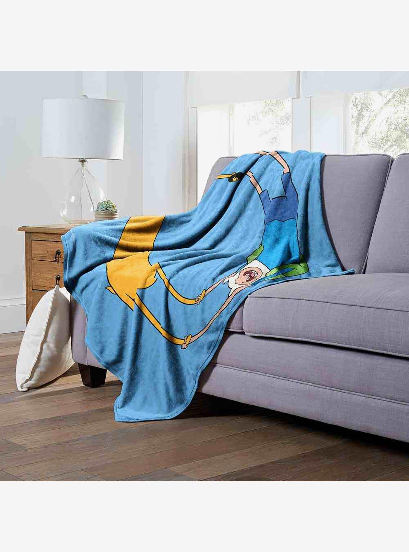 Adventure Time Endless Friendship Silk Touch Throw Blanket, , alternate