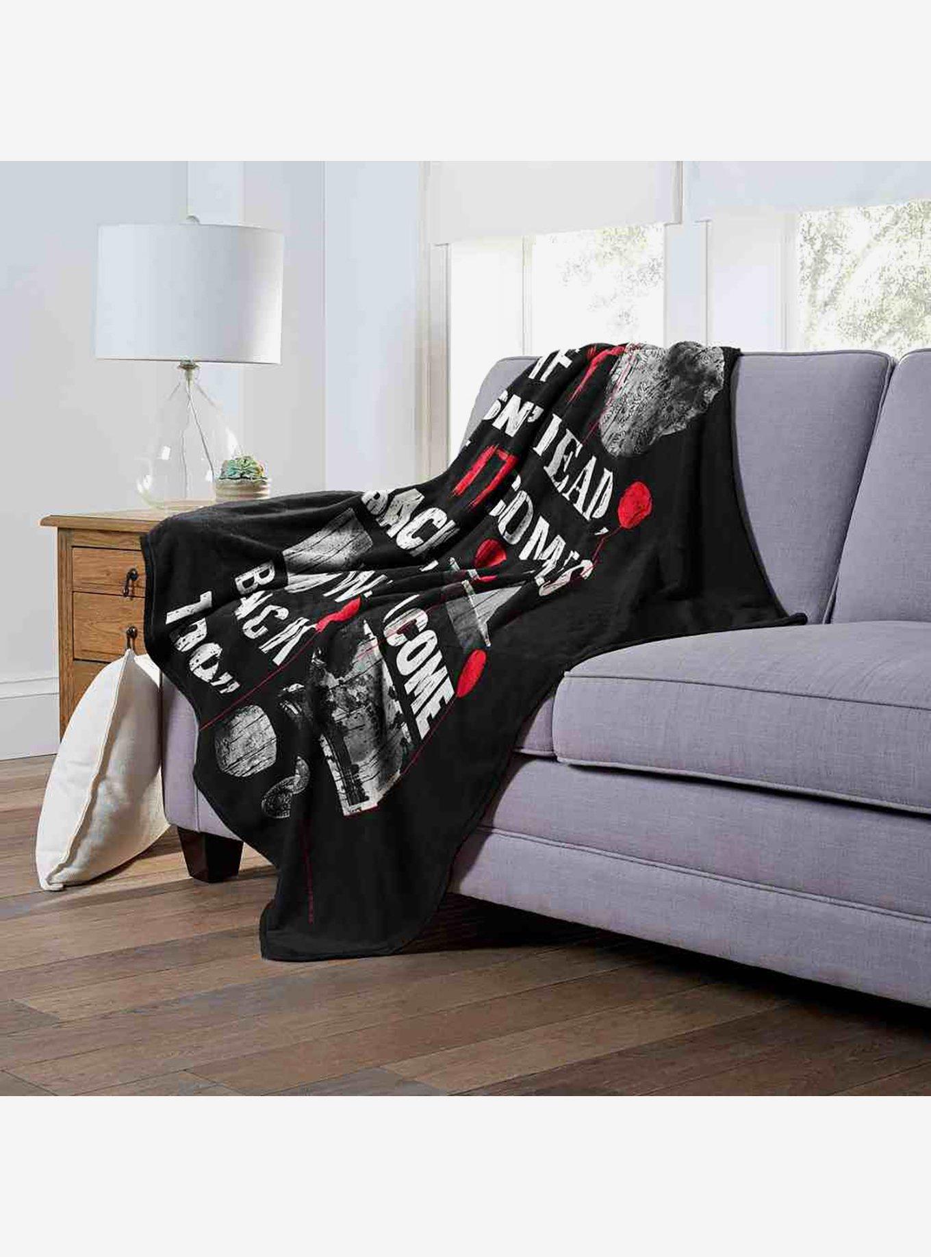 It Chapter 2 We'll Be Back Silk Touch Throw Blanket, , alternate