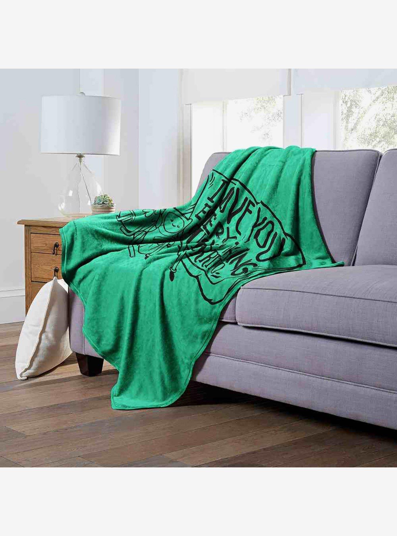 Adventure Time Everything Burrito Silk Touch Throw Blanket, , alternate