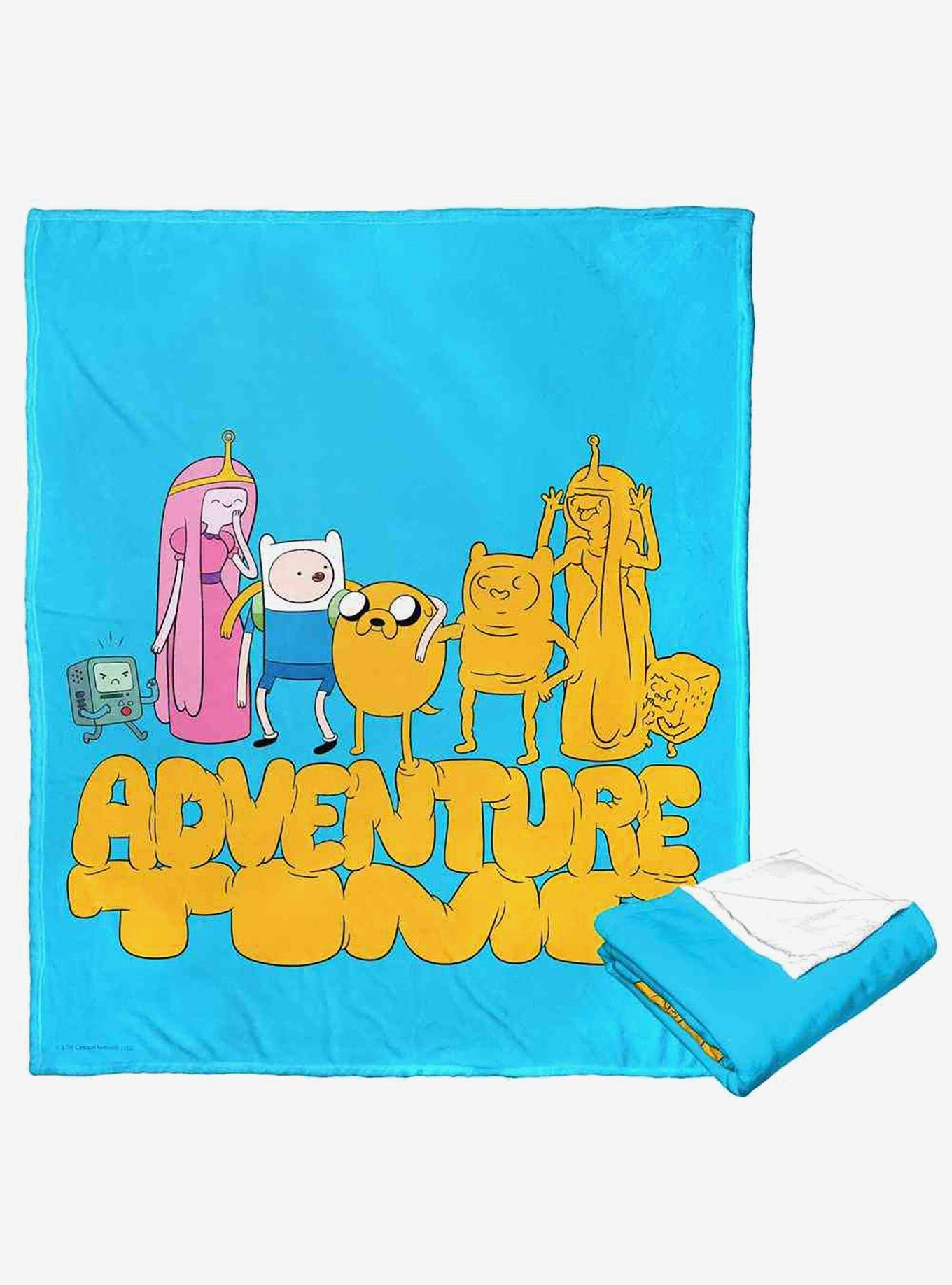 Adventure Time Jake Silliness Silk Touch Throw Blanket, , hi-res