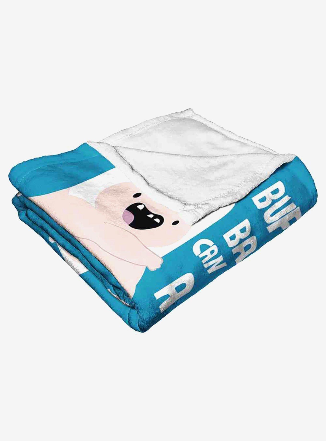 Adventure Time Buff Baby Dance Silk Touch Throw Blanket, , alternate