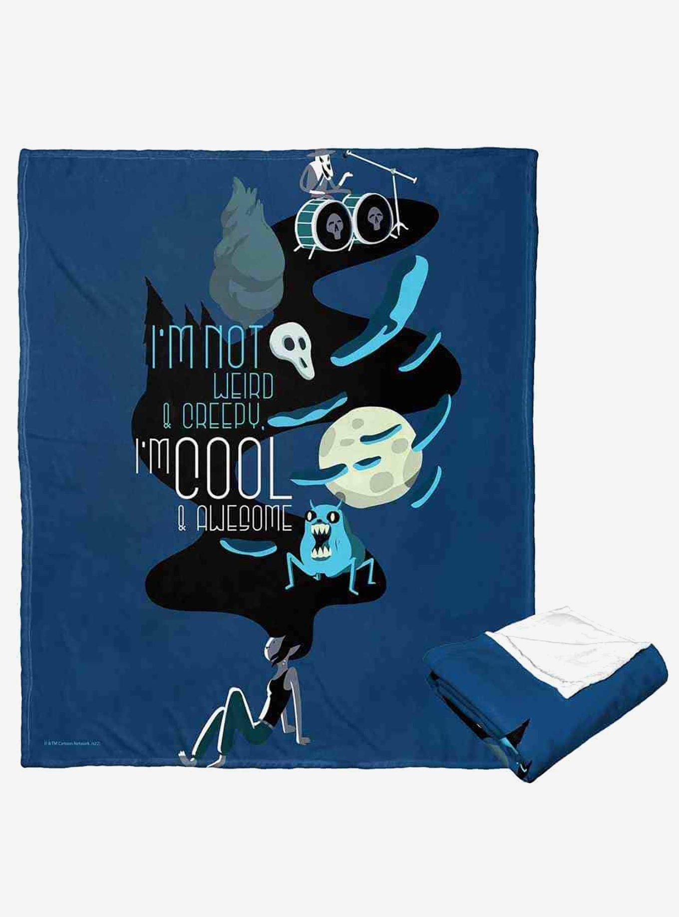 Adventure Time Cool And Awesome Silk Touch Throw Blanket, , hi-res